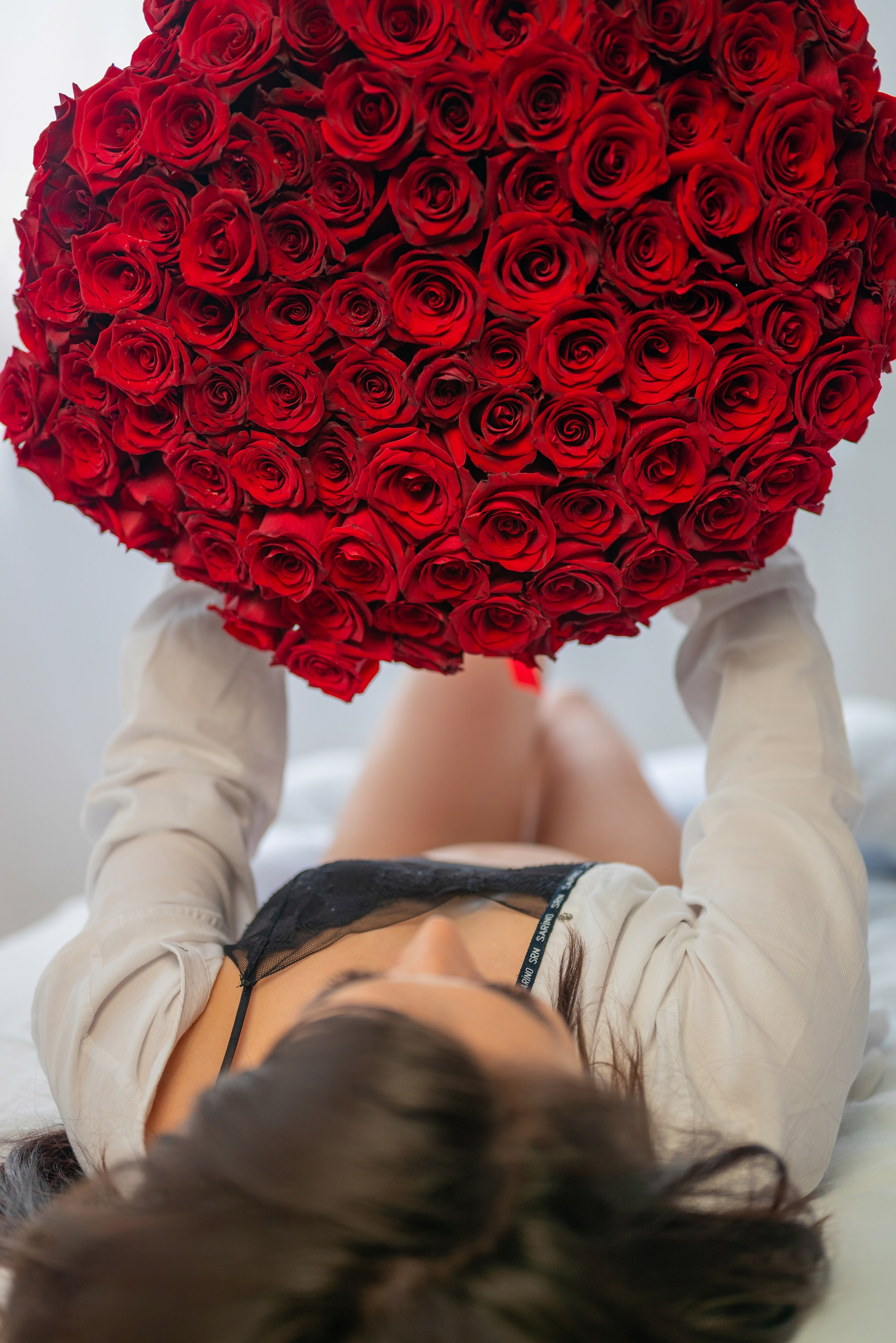 Фотопроект *101 красная роза* 2023 г. Фотограф в городе Салават