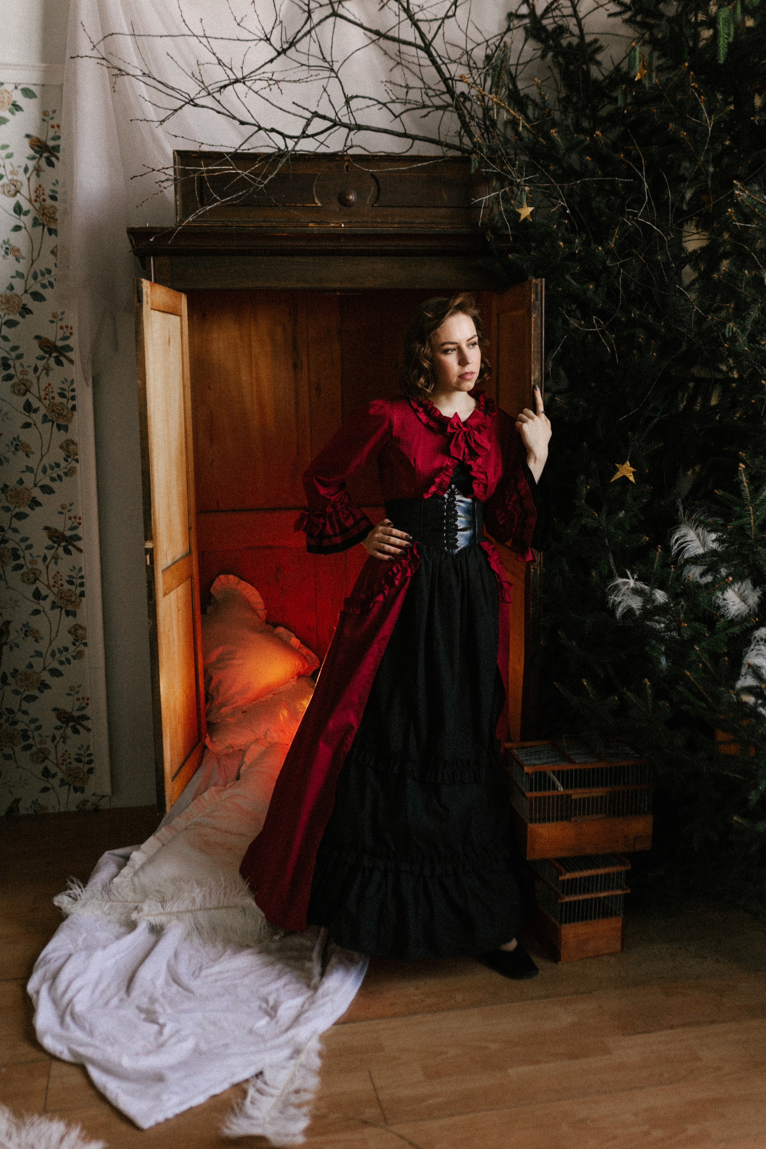 Красное-черное настроение. Свадебный и портретный фотограф — Мария Костина