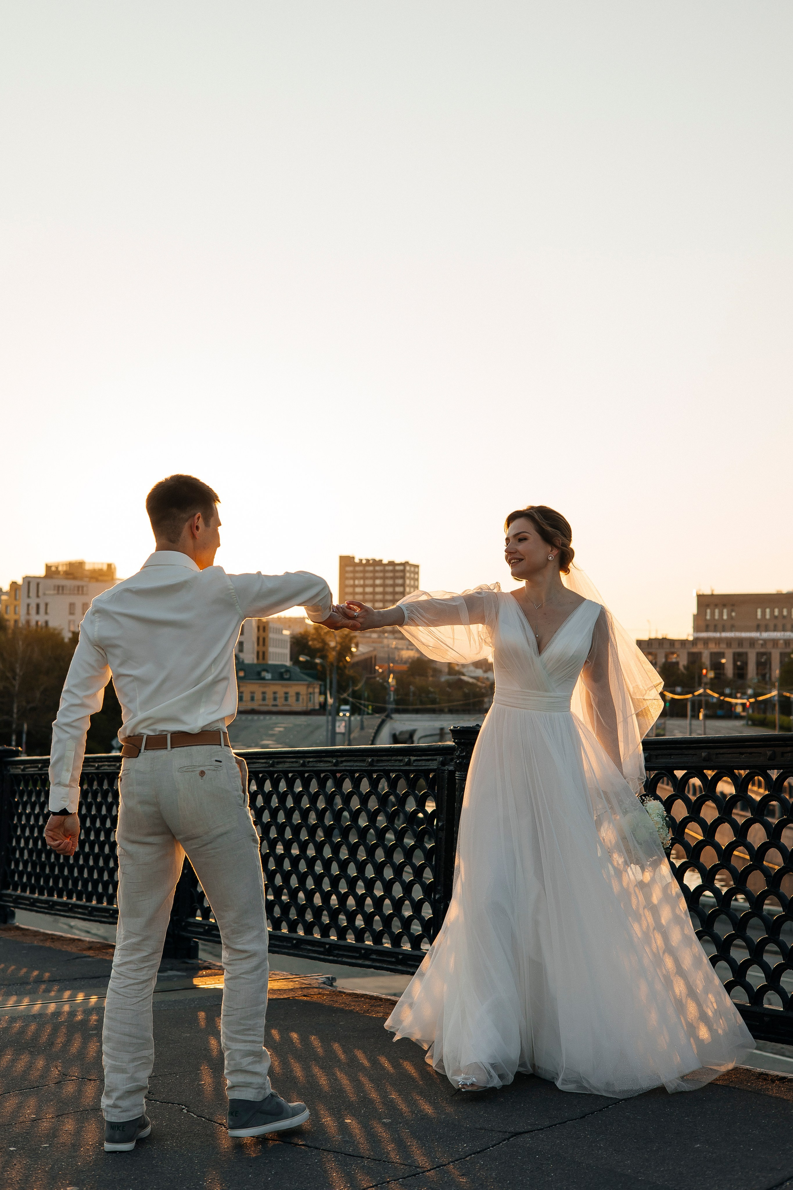 Серафима и Федор (на рассвете). Фотограф в Москве Екатерина Потапова