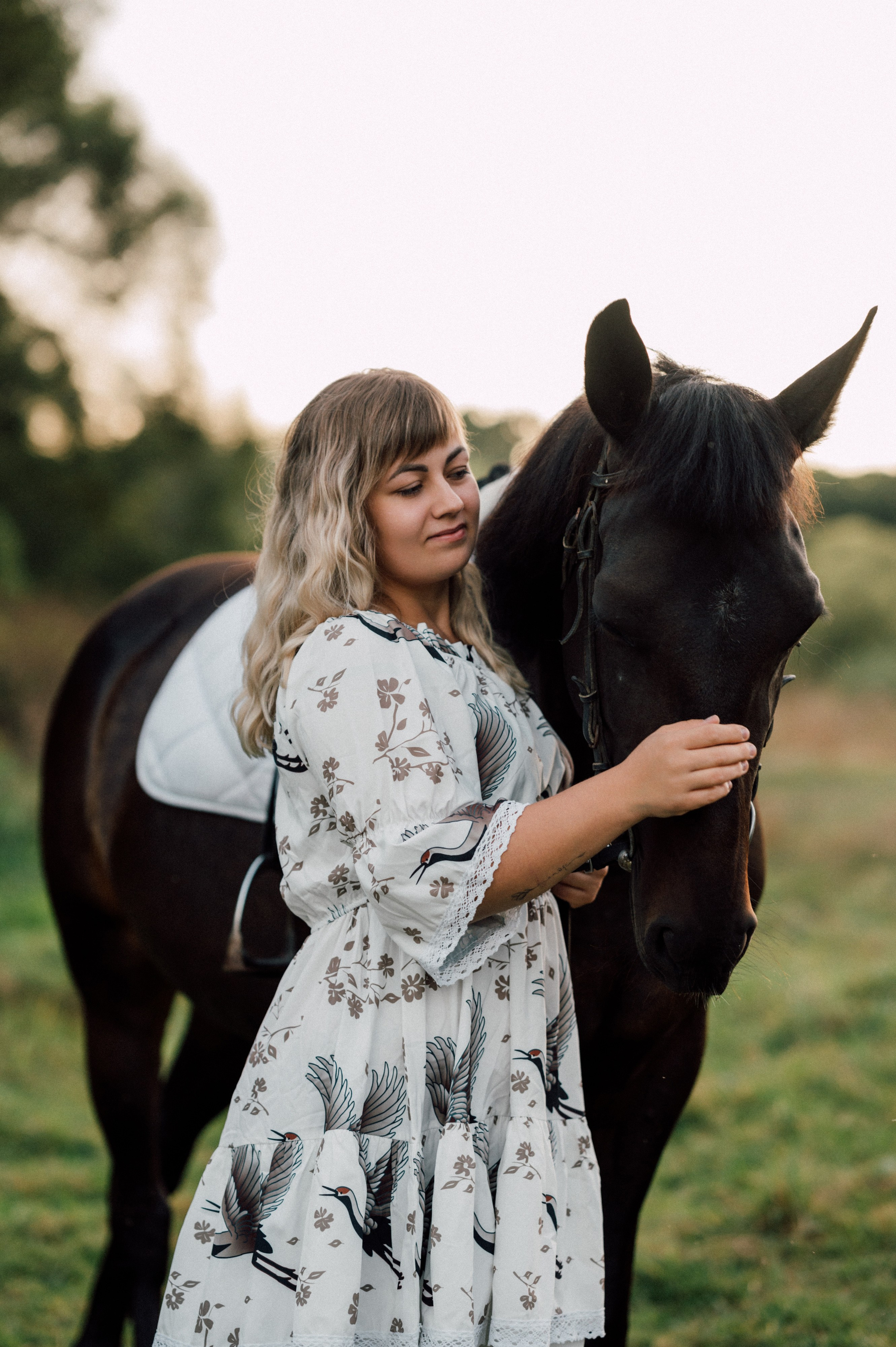 Светлана с лошадкой. Портретный, семейный, свадебный фотограф. Бизнес, контент съёмка. Тула