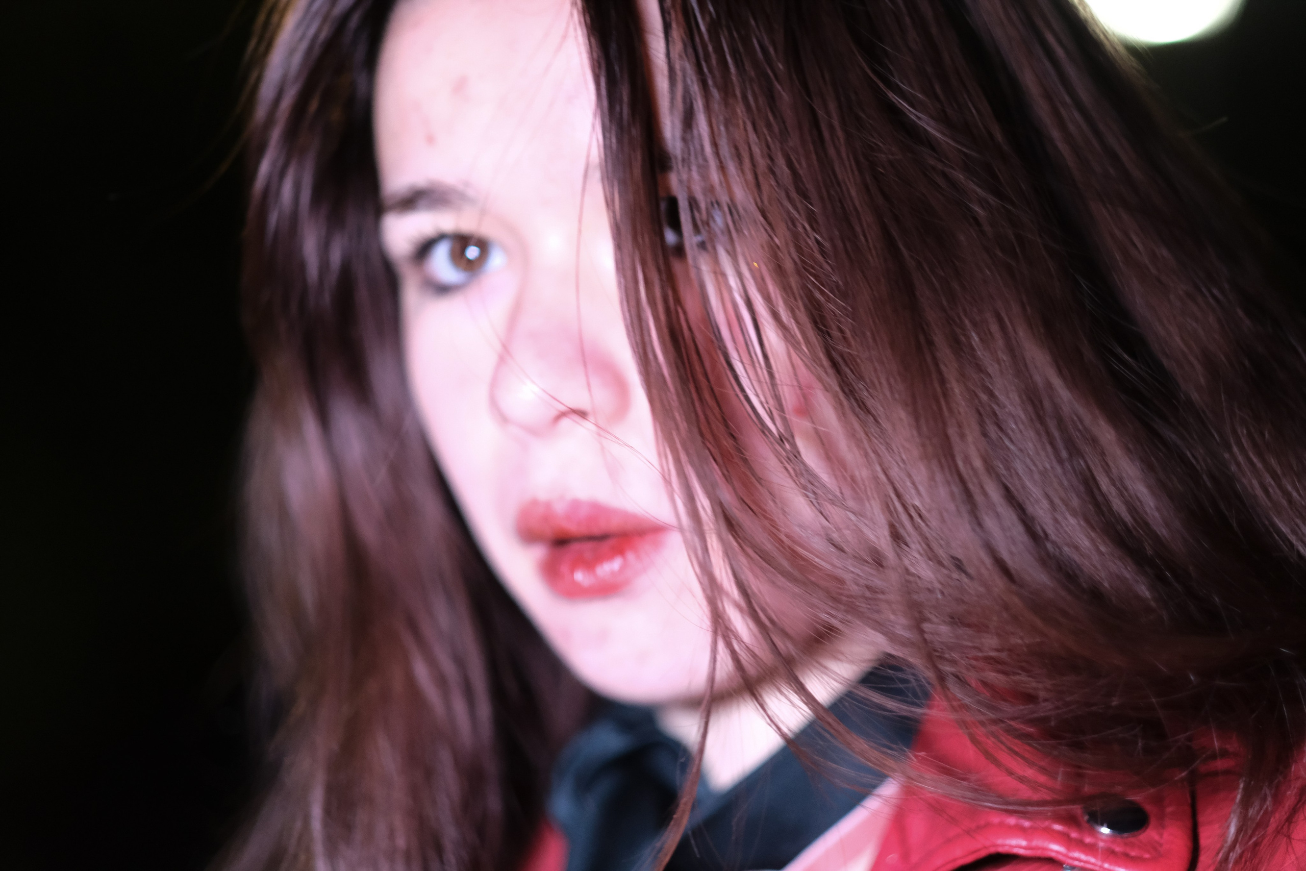 Александра в красном. Креативный фотограф в Москве Арапова Виталия