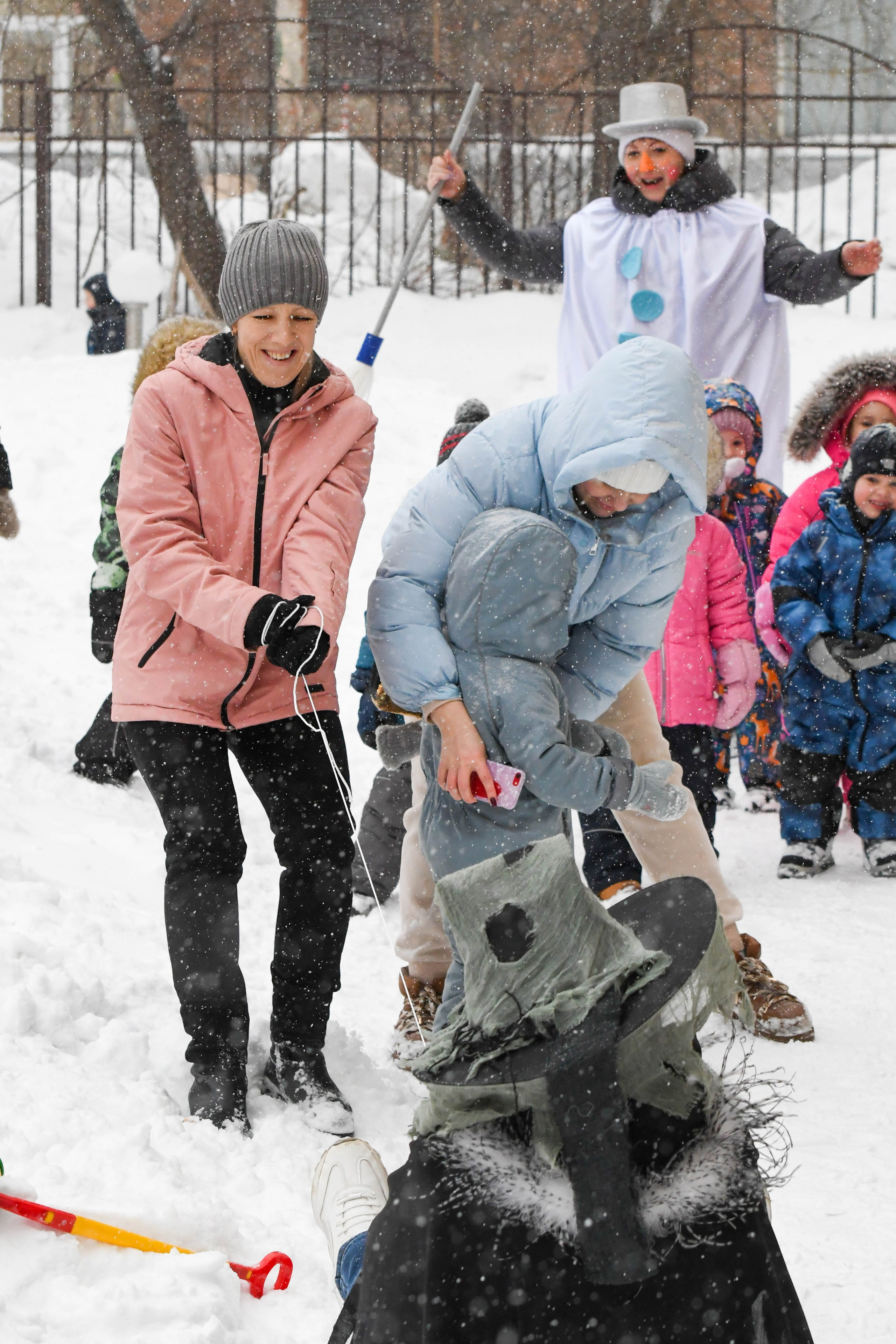 2024 г 2 февраля. Прогулка. Гоголя. Репортажный и детский фотограф в Новосибирске