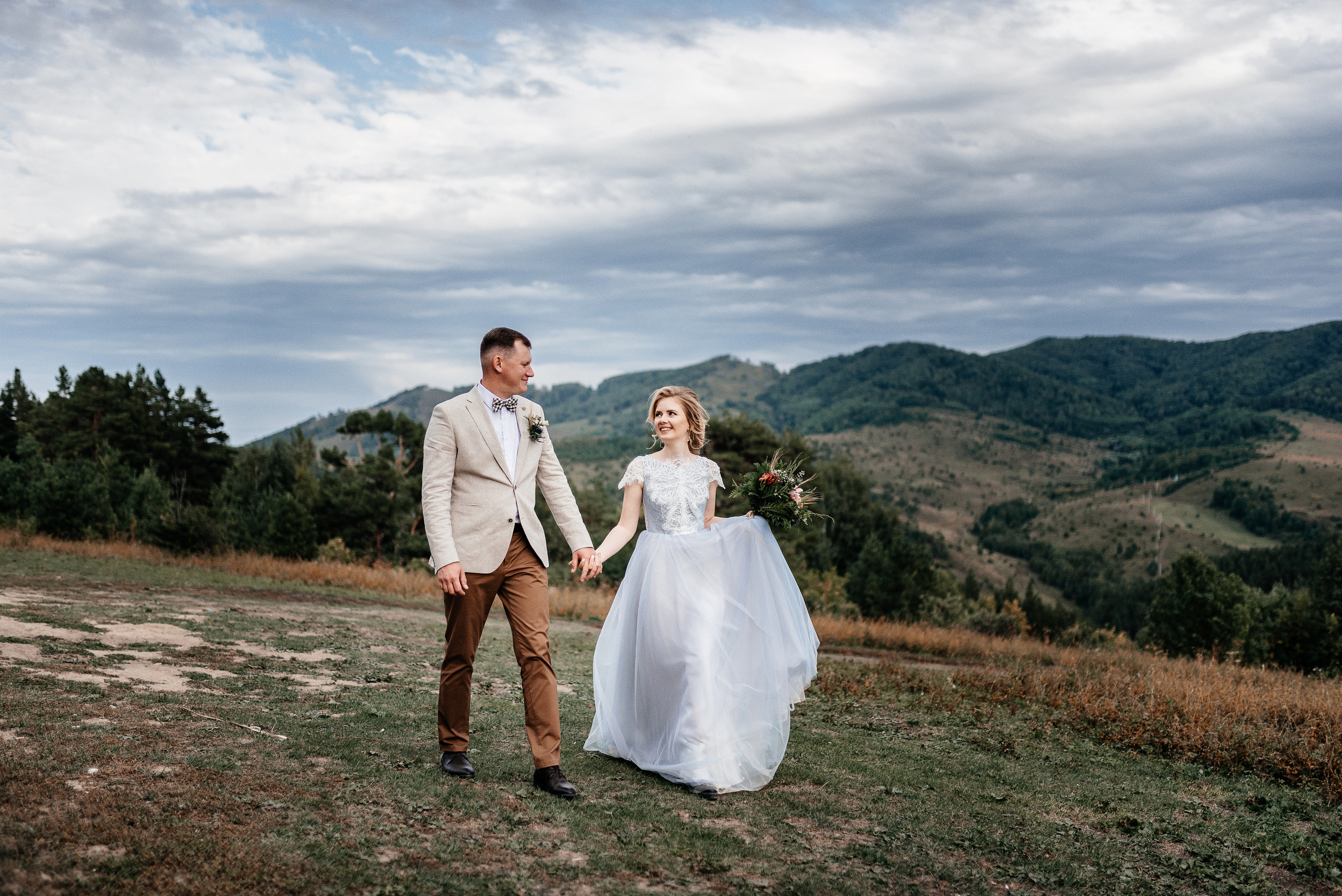 Дмитрий и Анастасия. Свадебная  съемка на Алтае