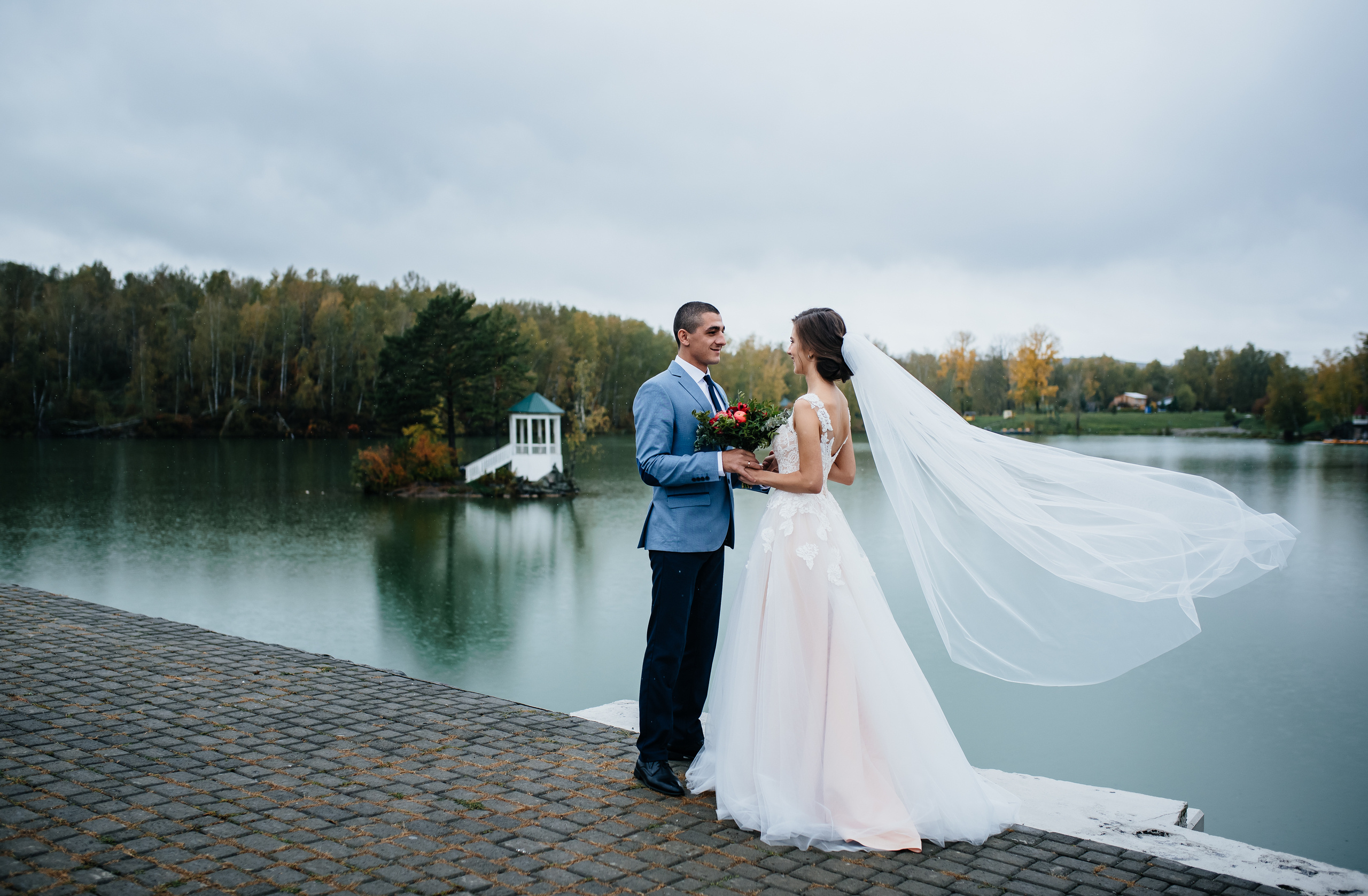 Давид и Виктория. Свадебная  съемка на Алтае