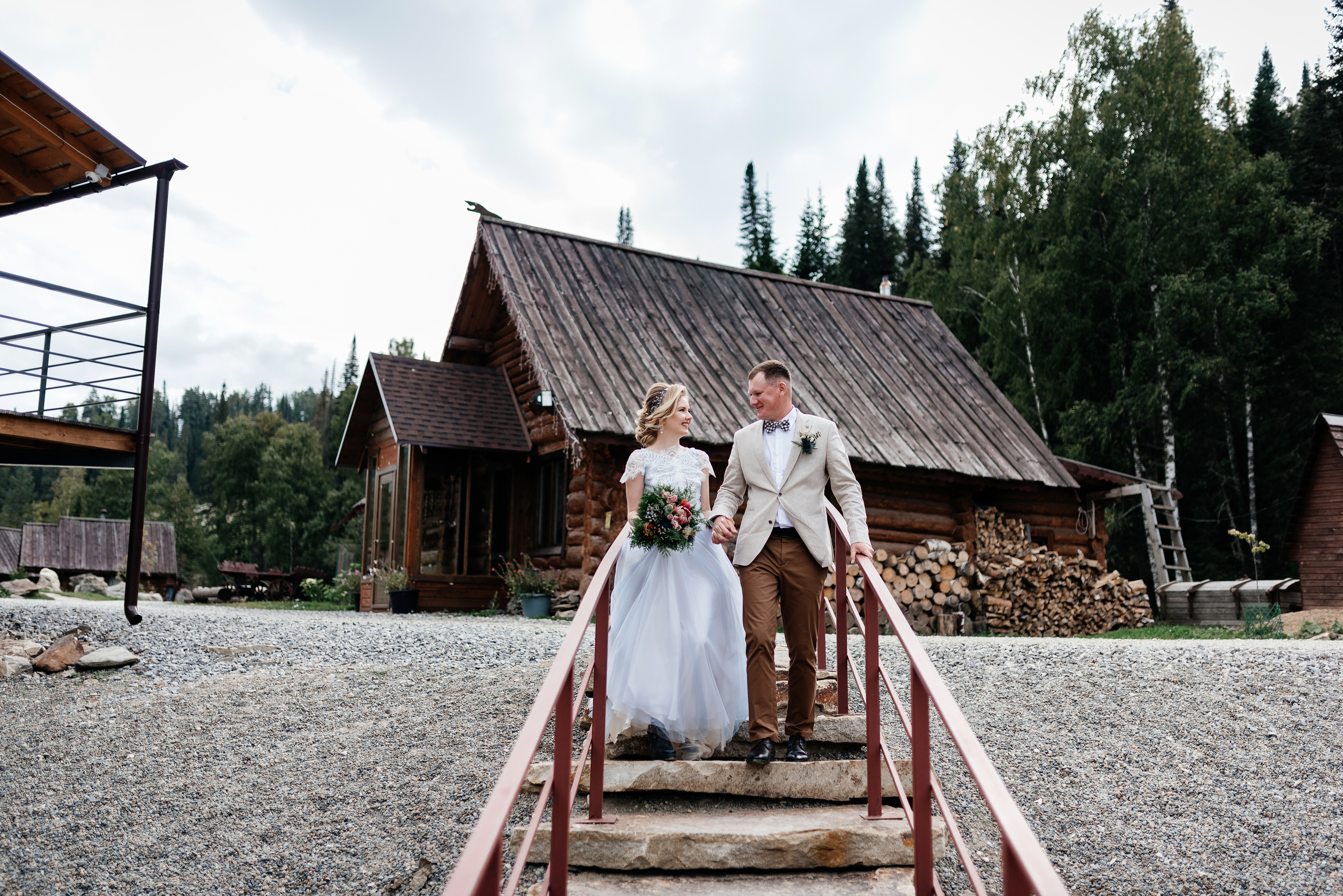 Дмитрий и Анастасия. Свадебная  съемка на Алтае