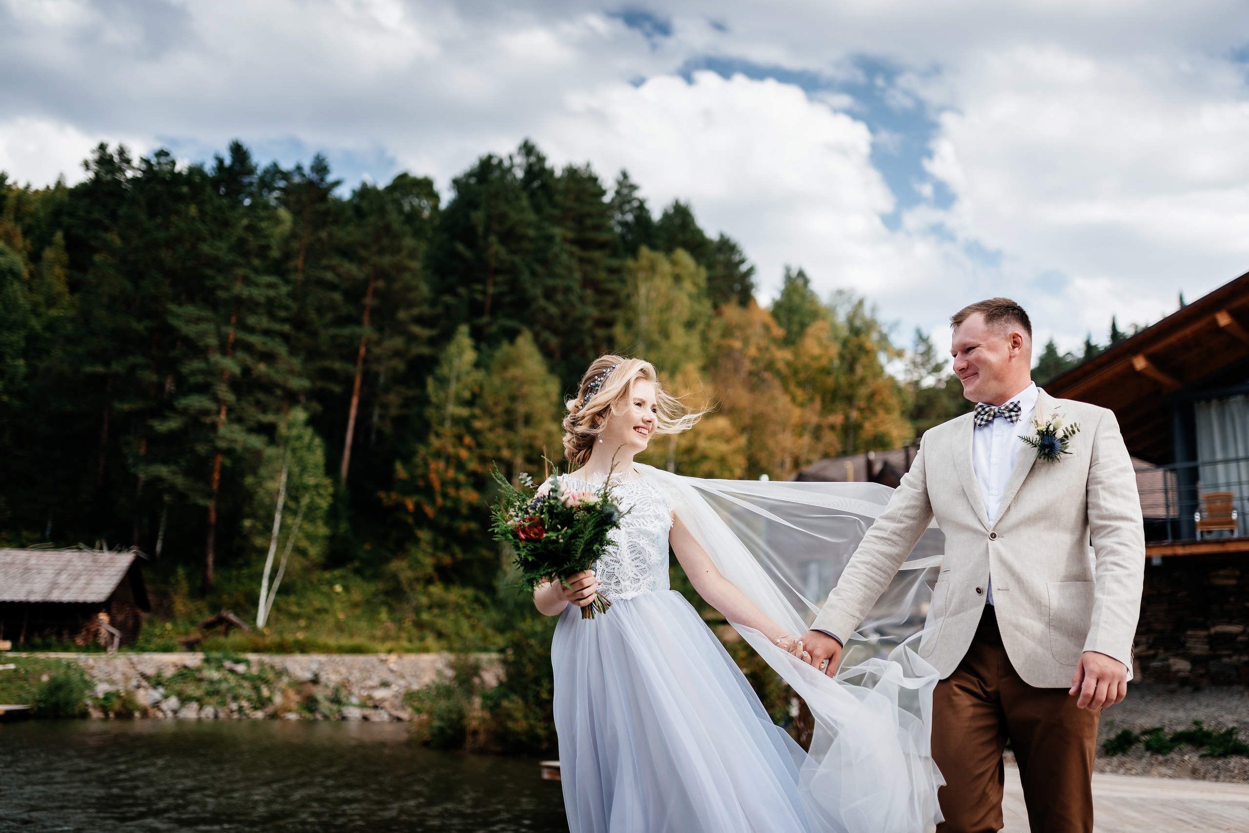 Дмитрий и Анастасия. Свадебная  съемка на Алтае