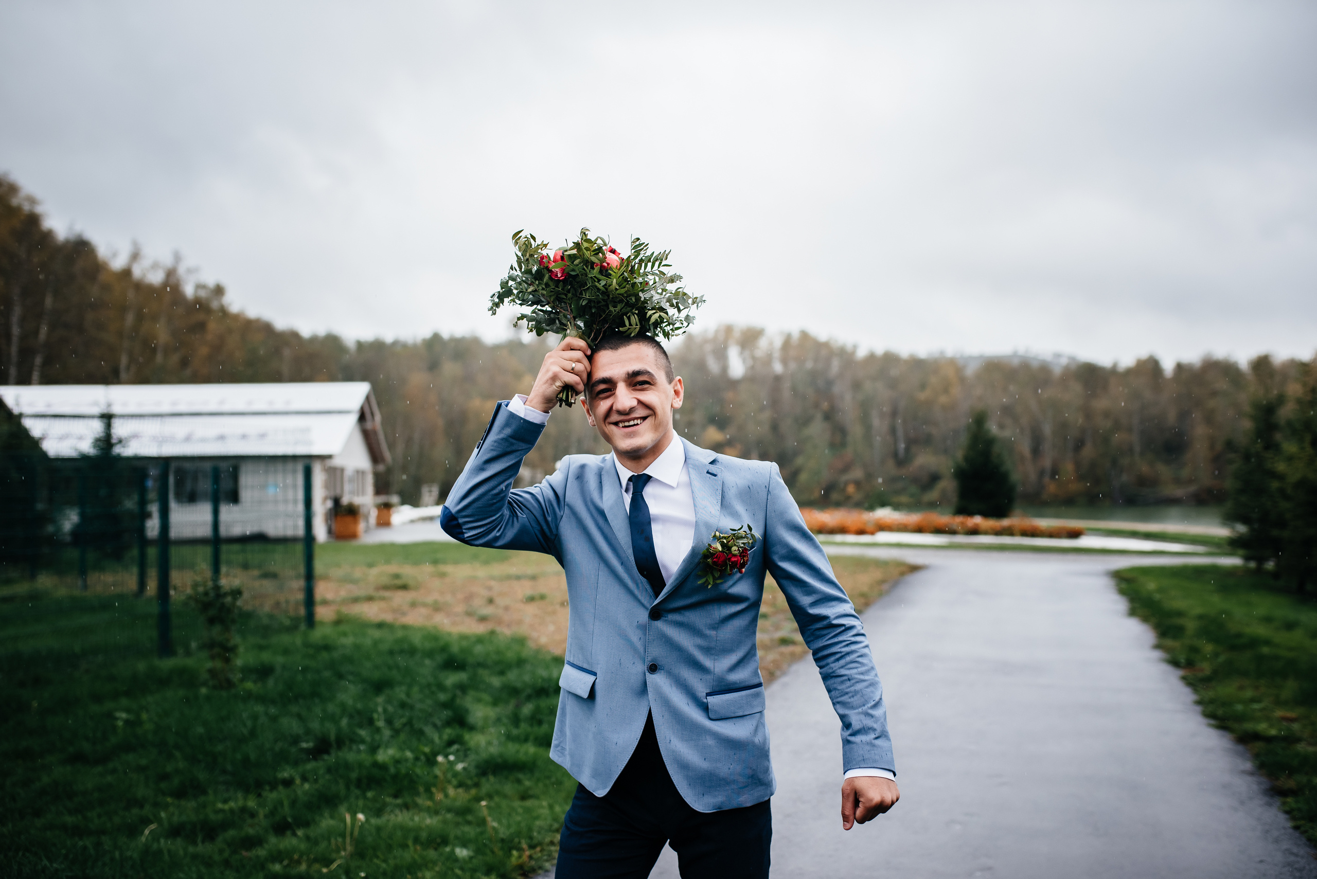 Давид и Виктория. Свадебная  съемка на Алтае