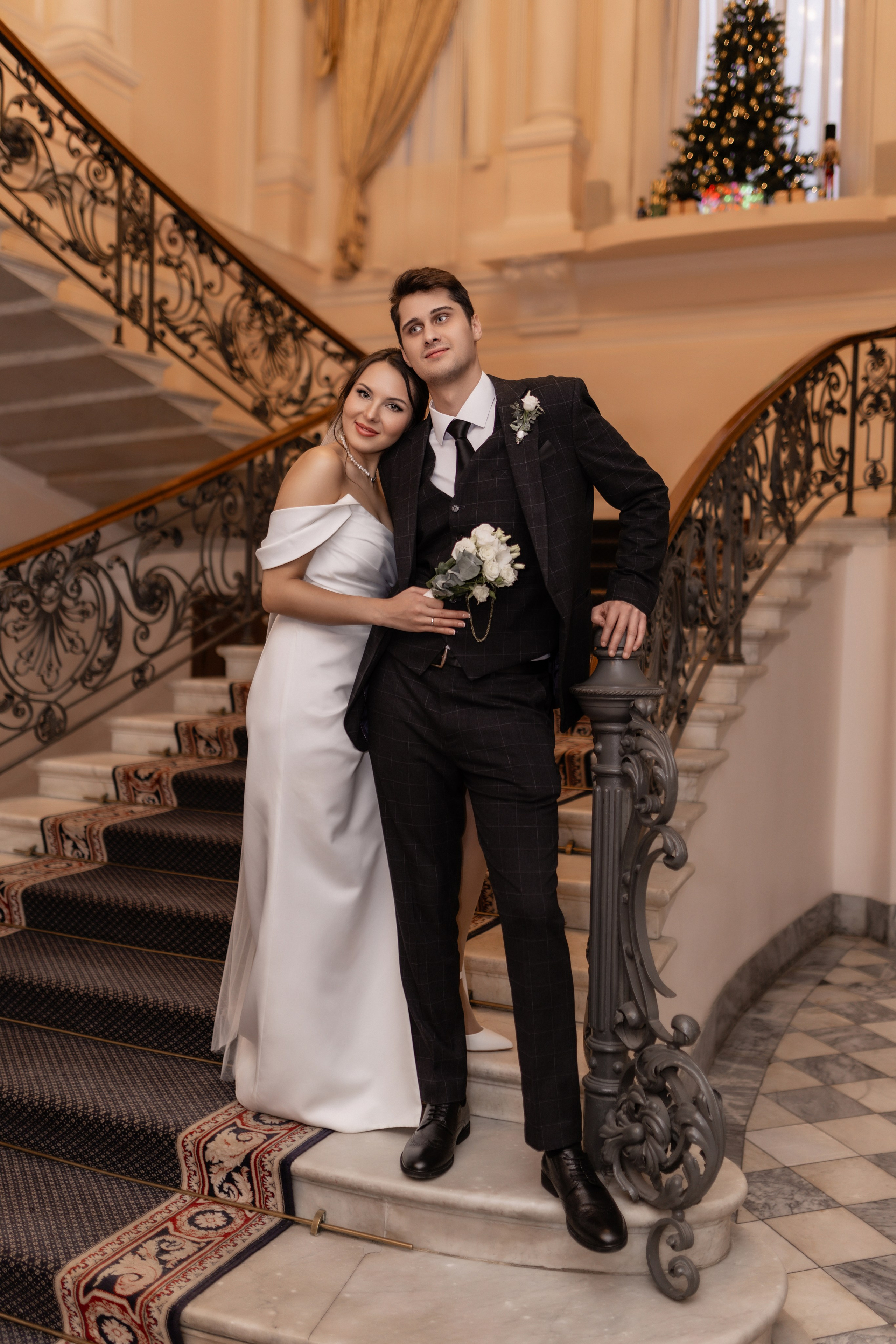 Бажена+Дмитрий Оранжерея. Фотограф в Санкт-Петербурге