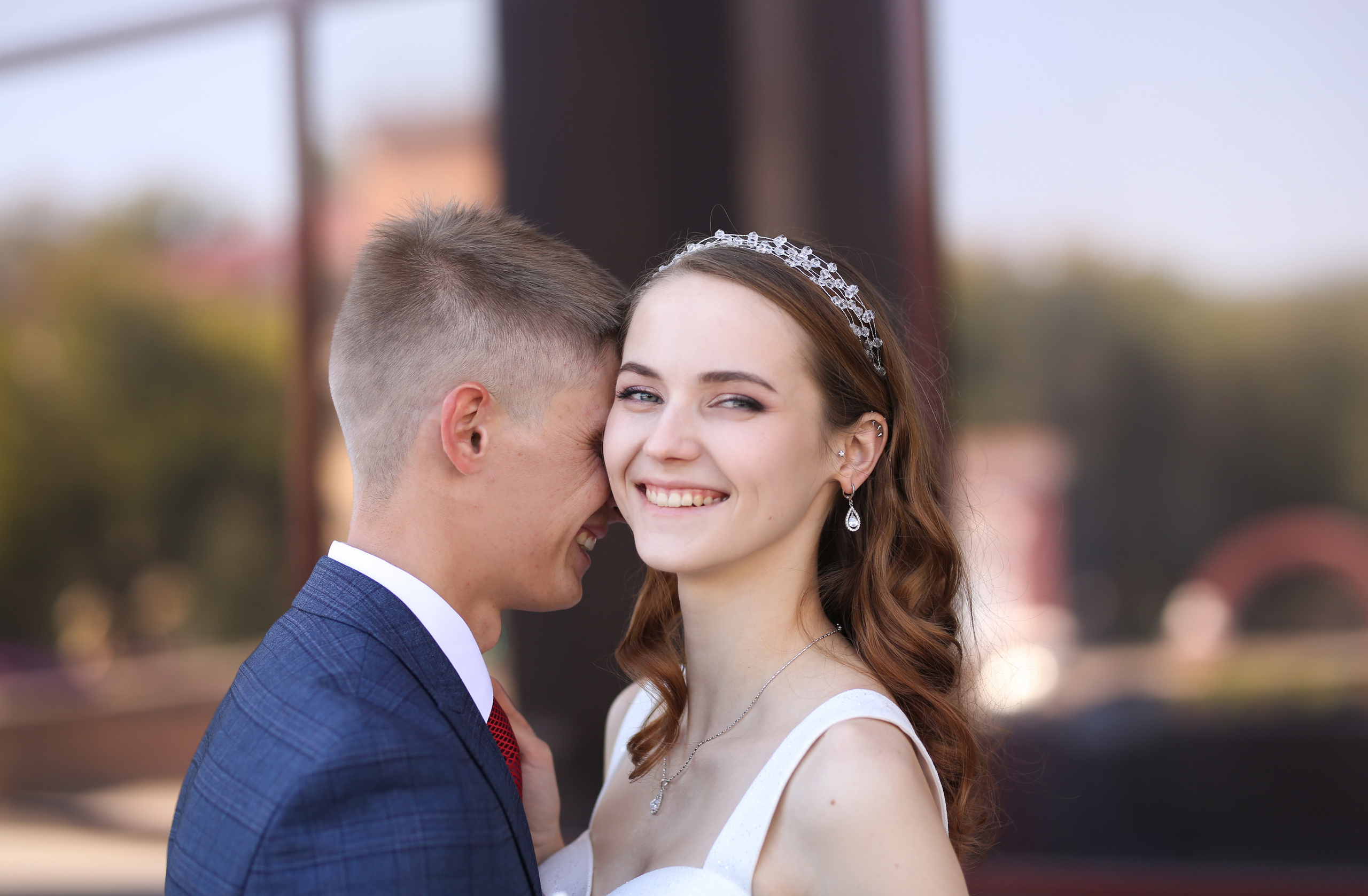 Свадебная прогулка. Профессиональный фотограф Алена Гребенщикова