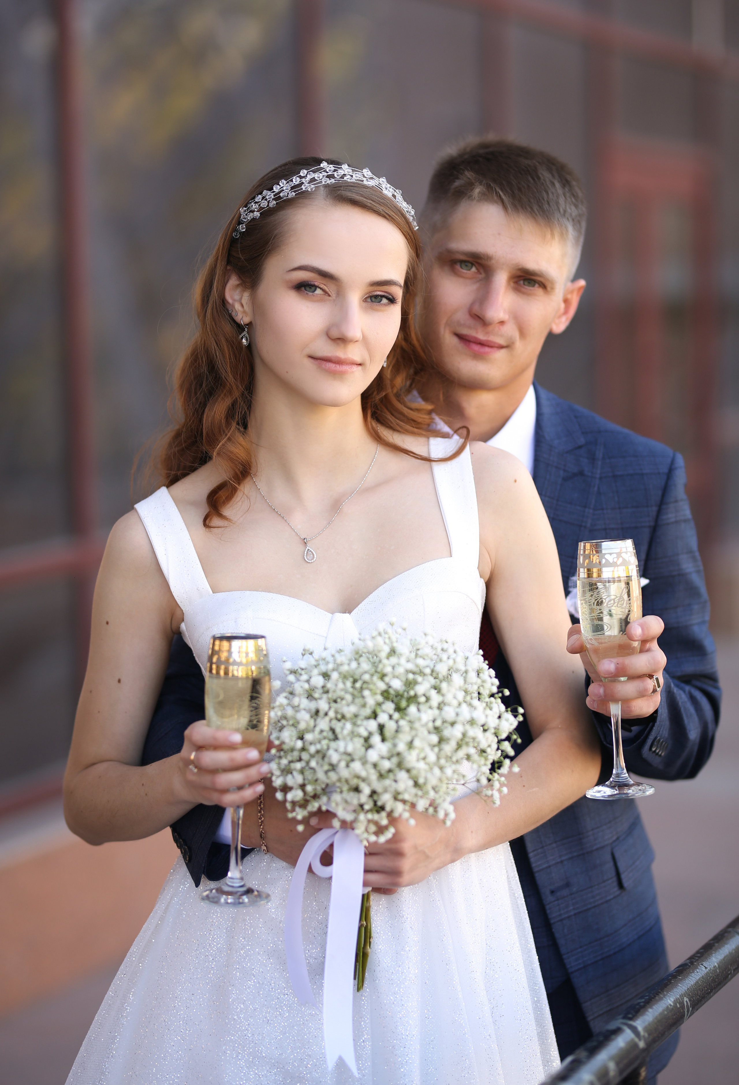 Свадебная прогулка. Профессиональный фотограф Алена Гребенщикова