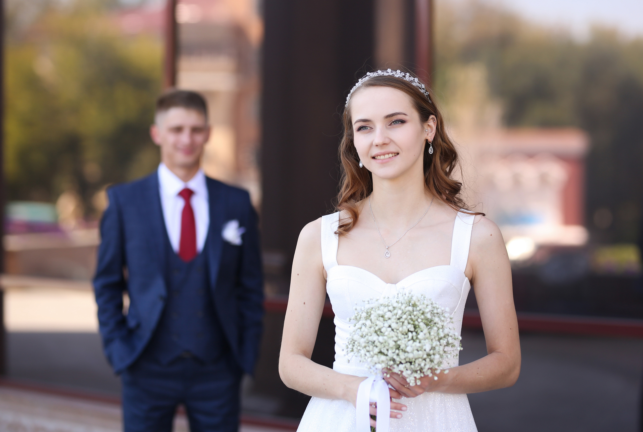 Свадебная прогулка. Профессиональный фотограф Алена Гребенщикова