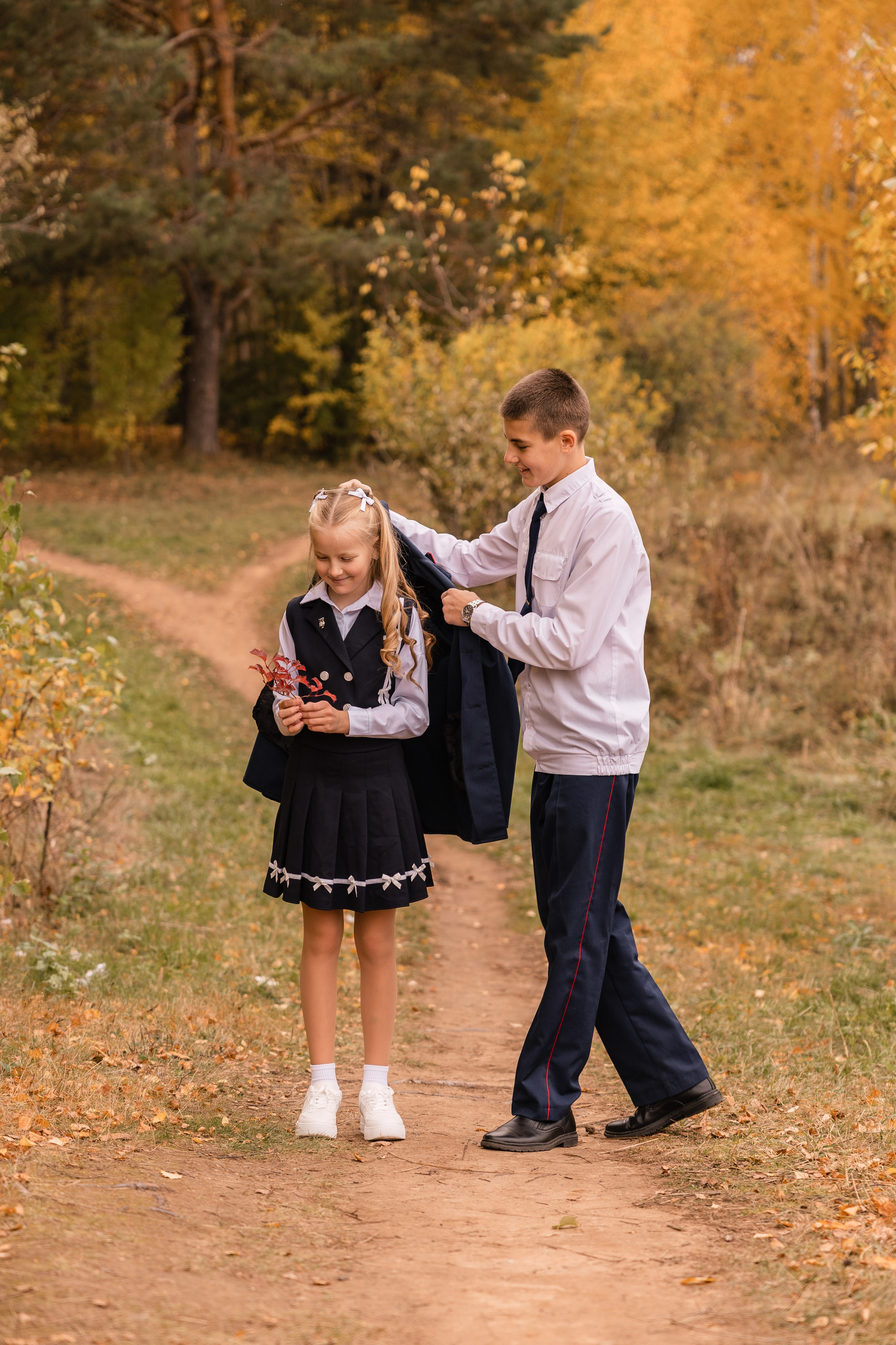Брат и сестра. Семейный фотограф Ксения Шаймарданова