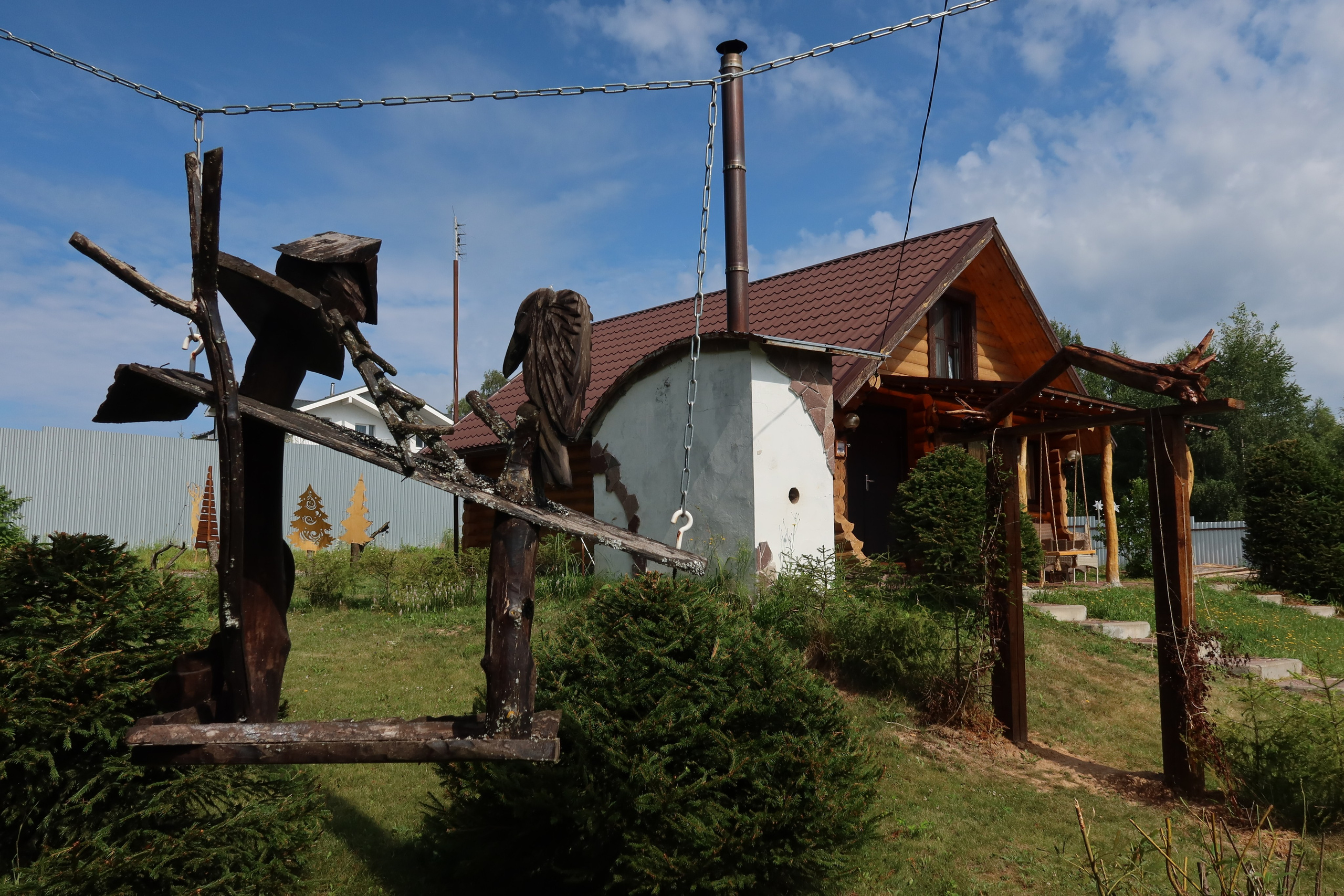Шале. Снять дом в Козельске — аренда домов с видом на Оптина Пустынь