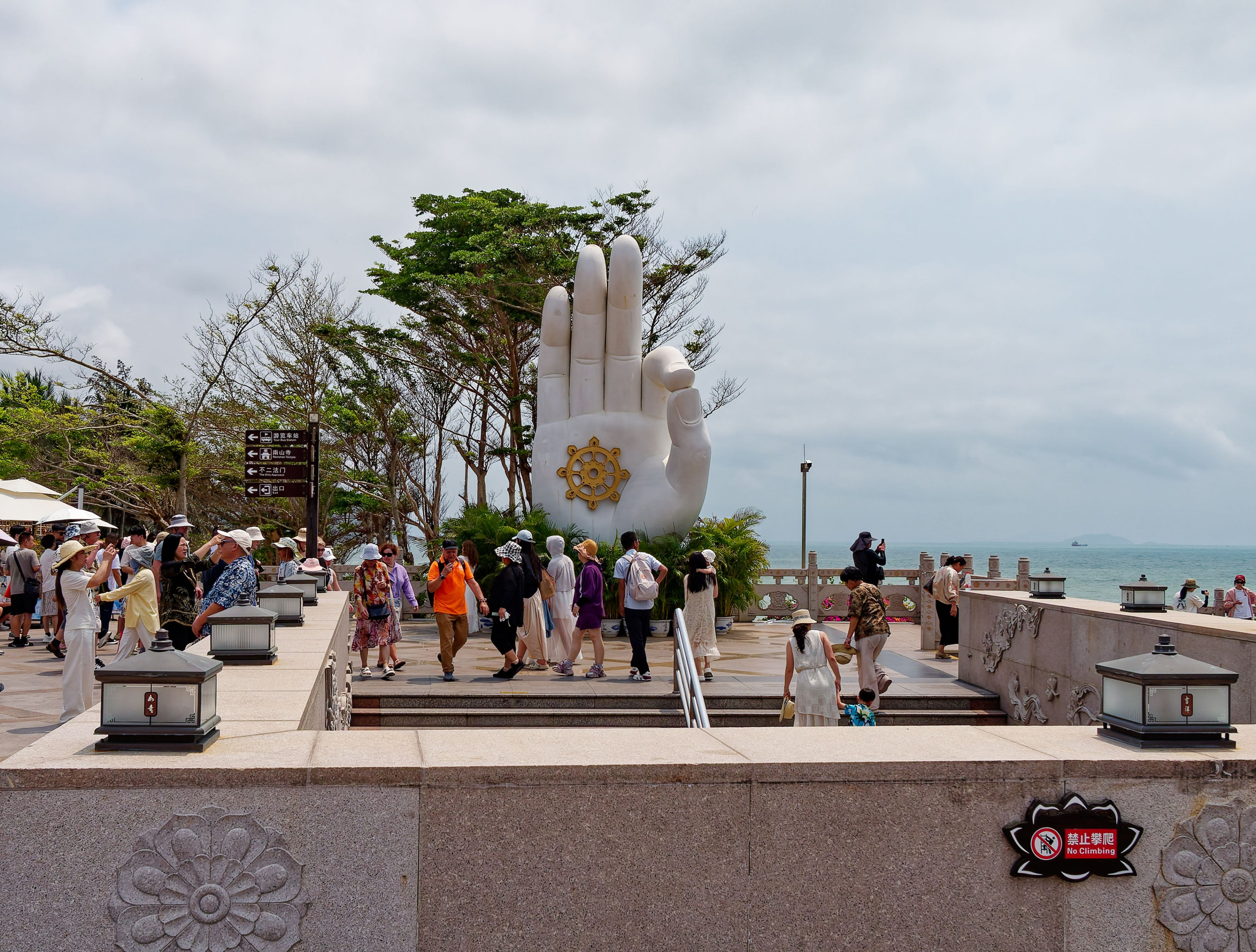 Хайнань 2026, Центр буддизма Наньшань на Хайнане. Фотопрогулки по Миру