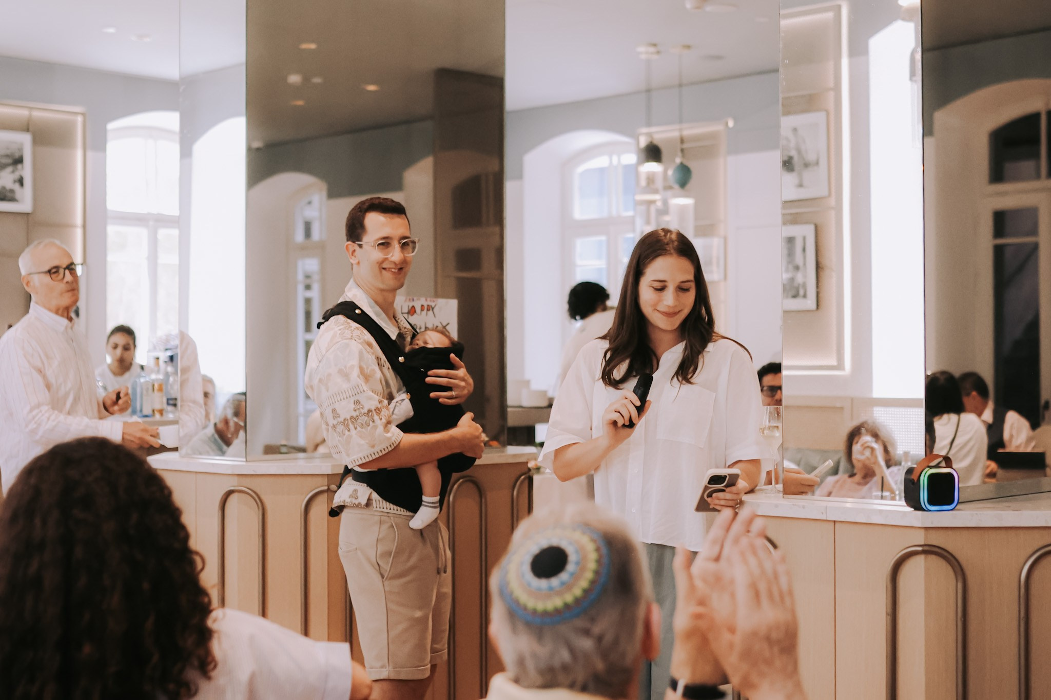 Baby celebration, September 2025. Photographer in Israel Alice Milchin