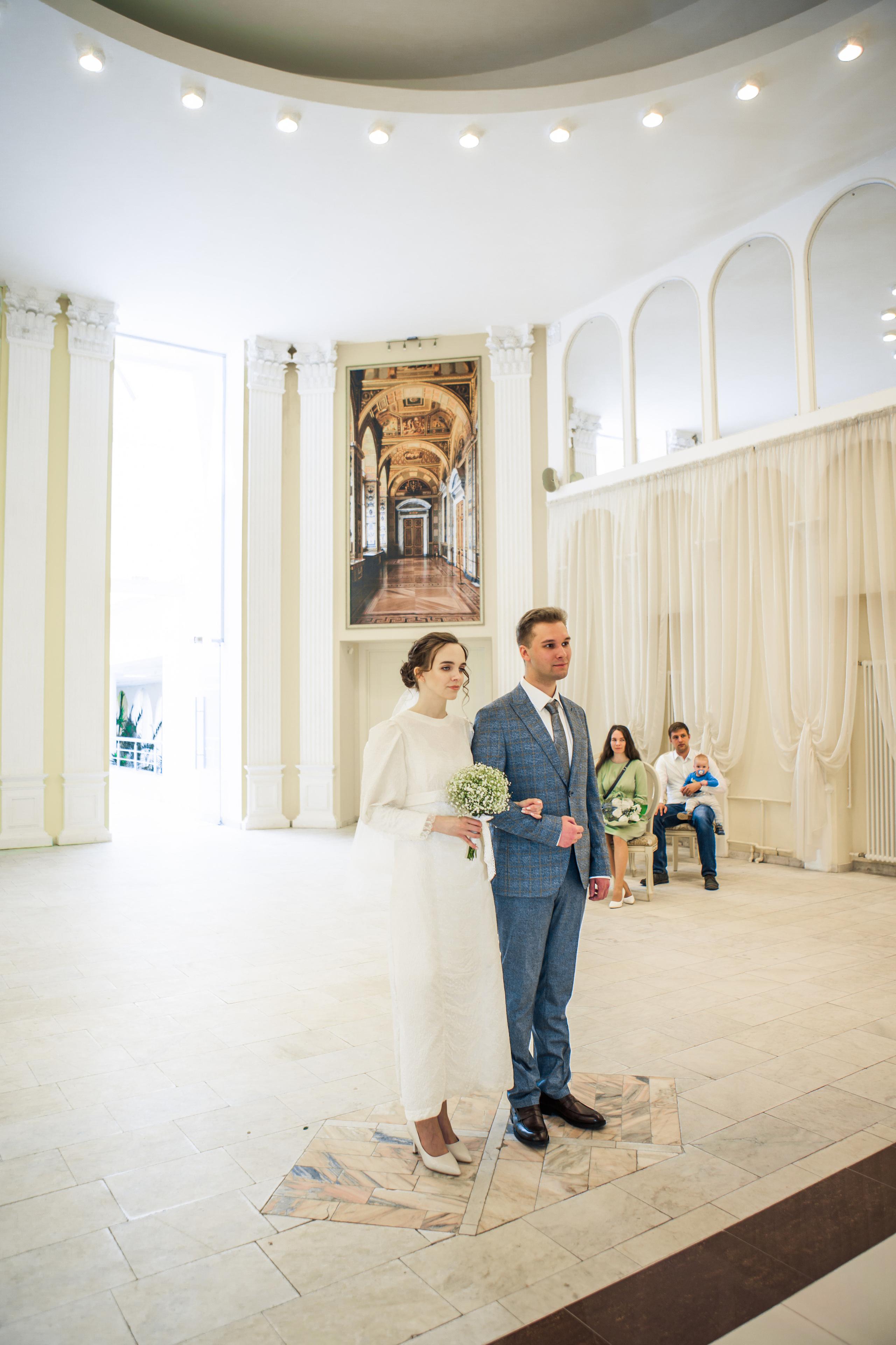 Свадебная фотосессия ЗАГС Выборгского района. Детский, свадебный и семейный фотограф Юлия Курбатова, Санкт-Петербург