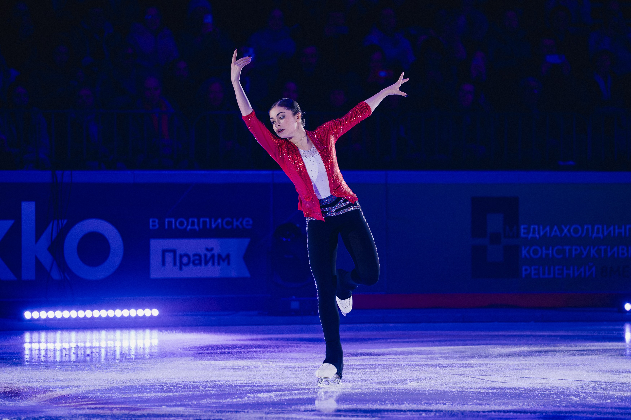 Шоу Этери Тутберидзе в Новосибирске. Воробьева Ксения — Спортивный и танцевальный фотограф Новосибирск