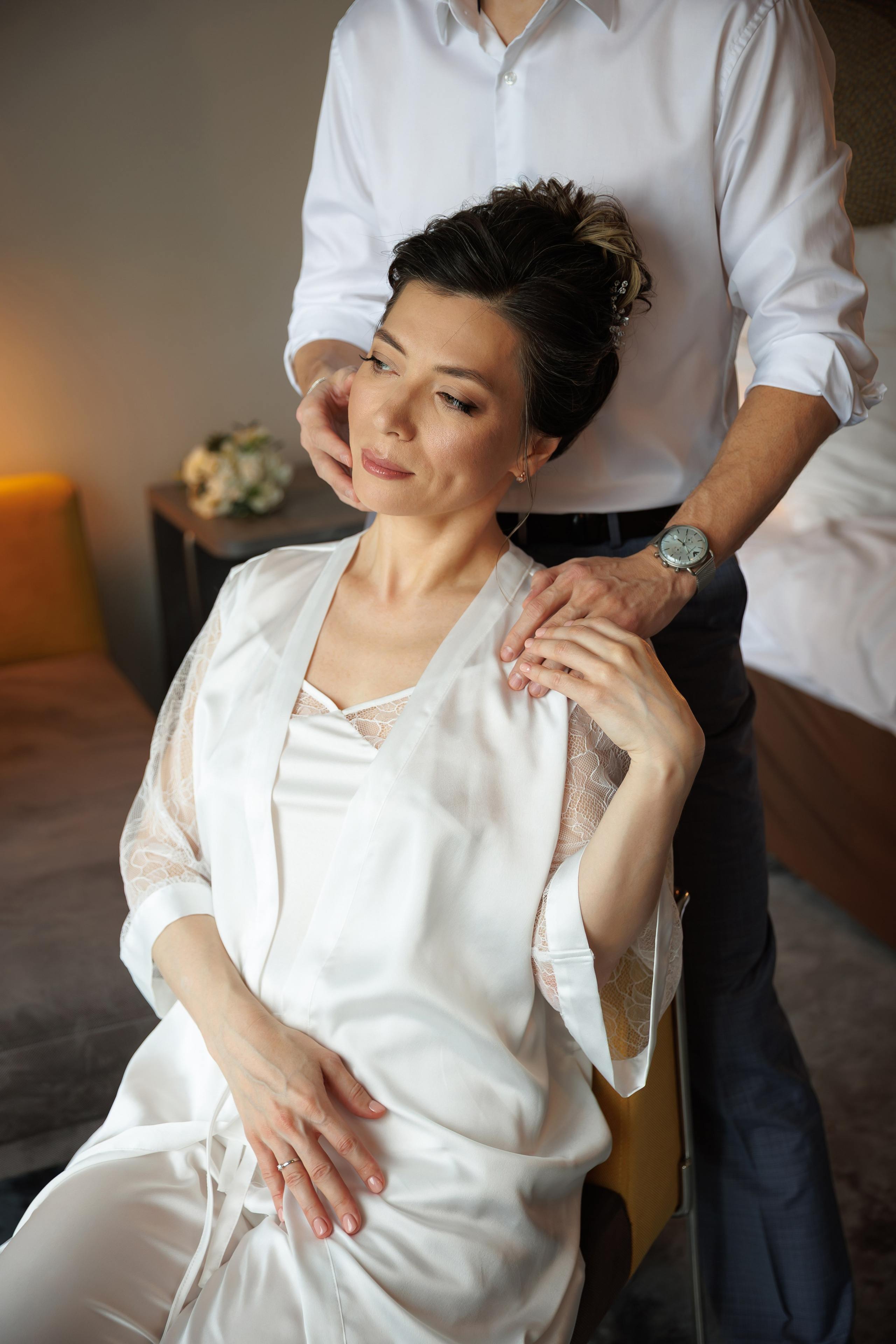 Свадебная фотосессия в библиотеке читальне им Пушкина. Свадебный фотограф Москва и МО Сергей Киржаев