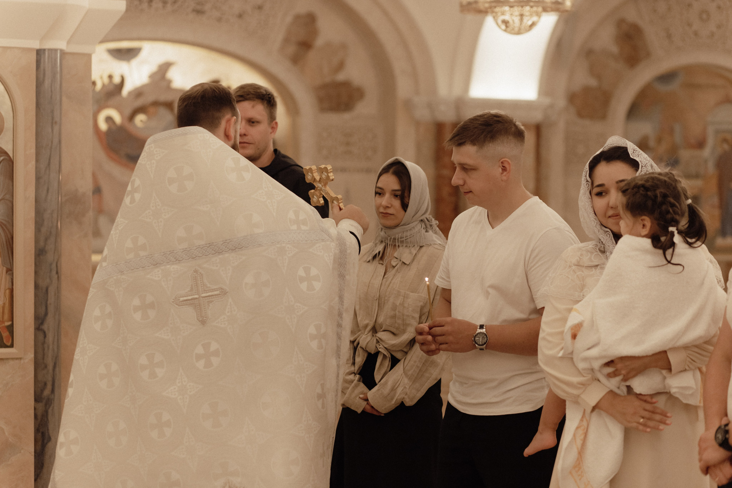 Крещение Киры. Семейный и свадебный фотограф в Челябинске Мария Леонтьева