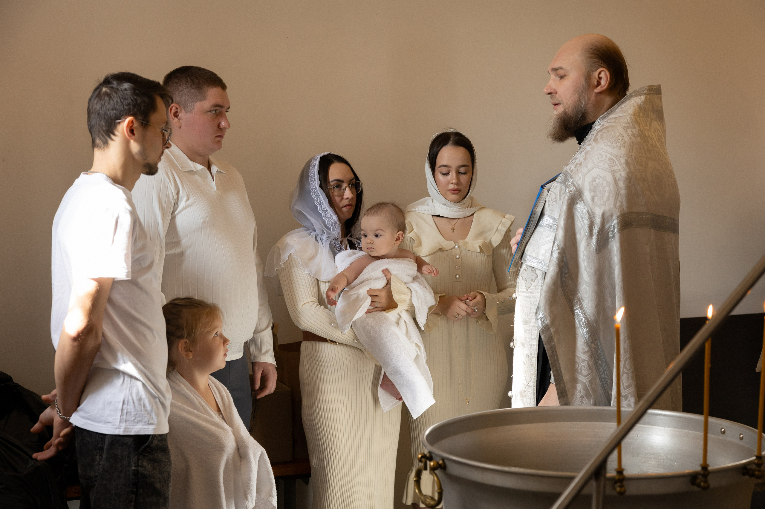 Крещение Марьяны. Семейный и свадебный фотограф в Челябинске Мария Леонтьева