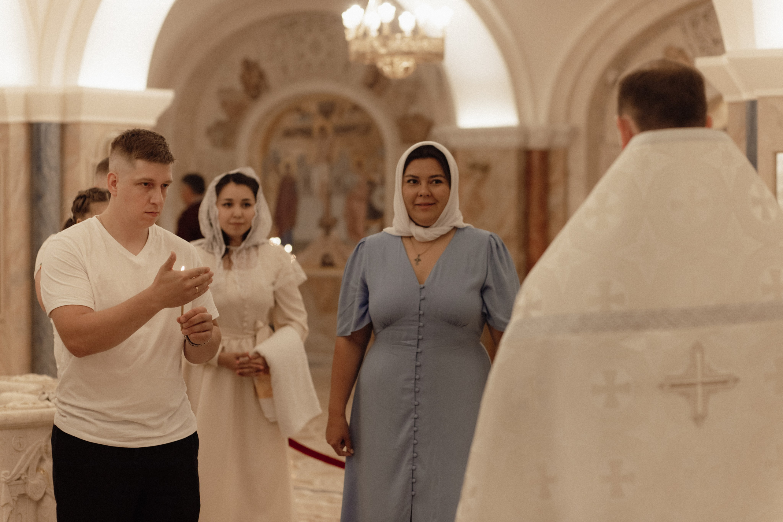 Крещение Киры. Семейный и свадебный фотограф в Челябинске Мария Леонтьева