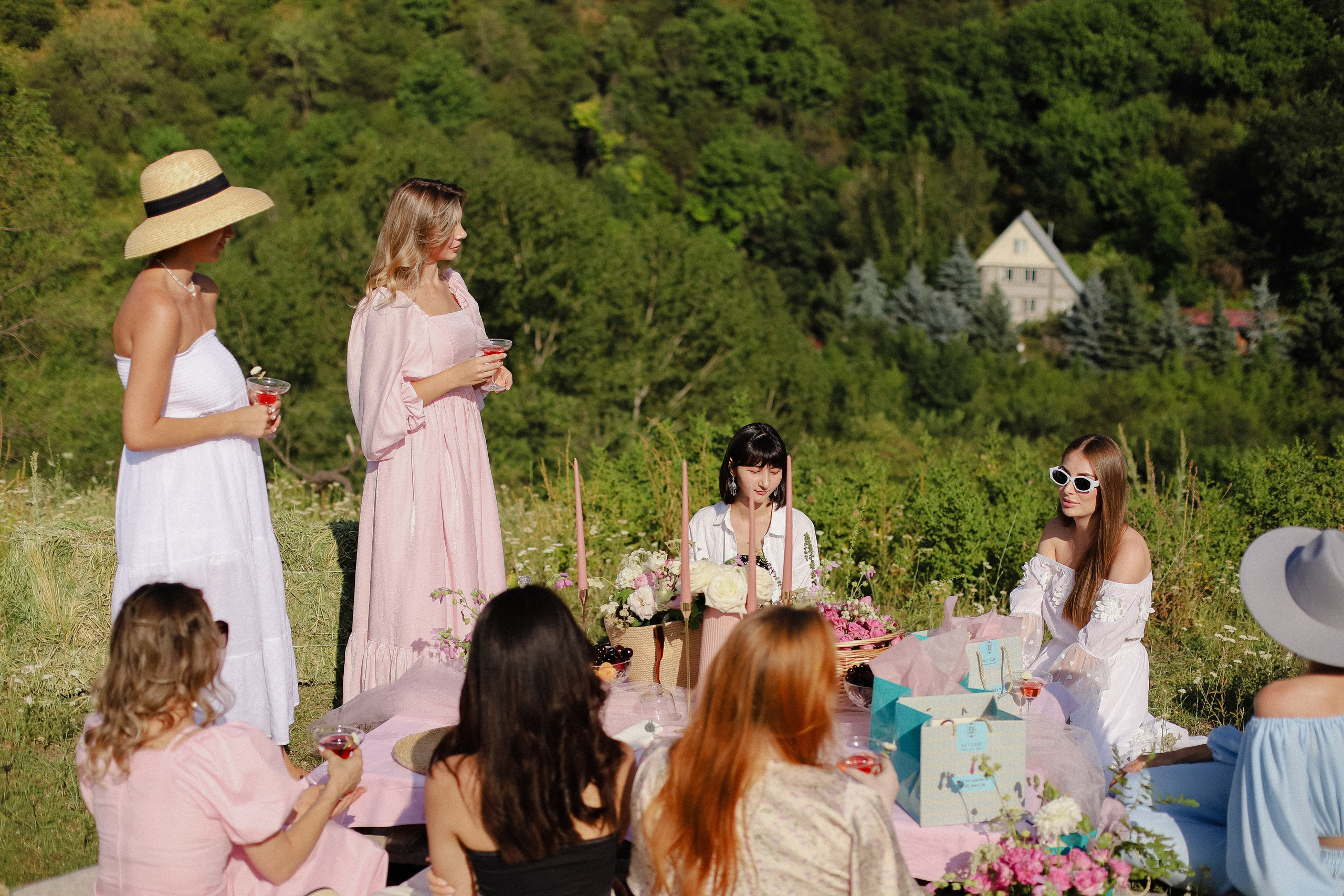 Женский пикник. Фотограф в Алматы и Москве Даша Пушкина