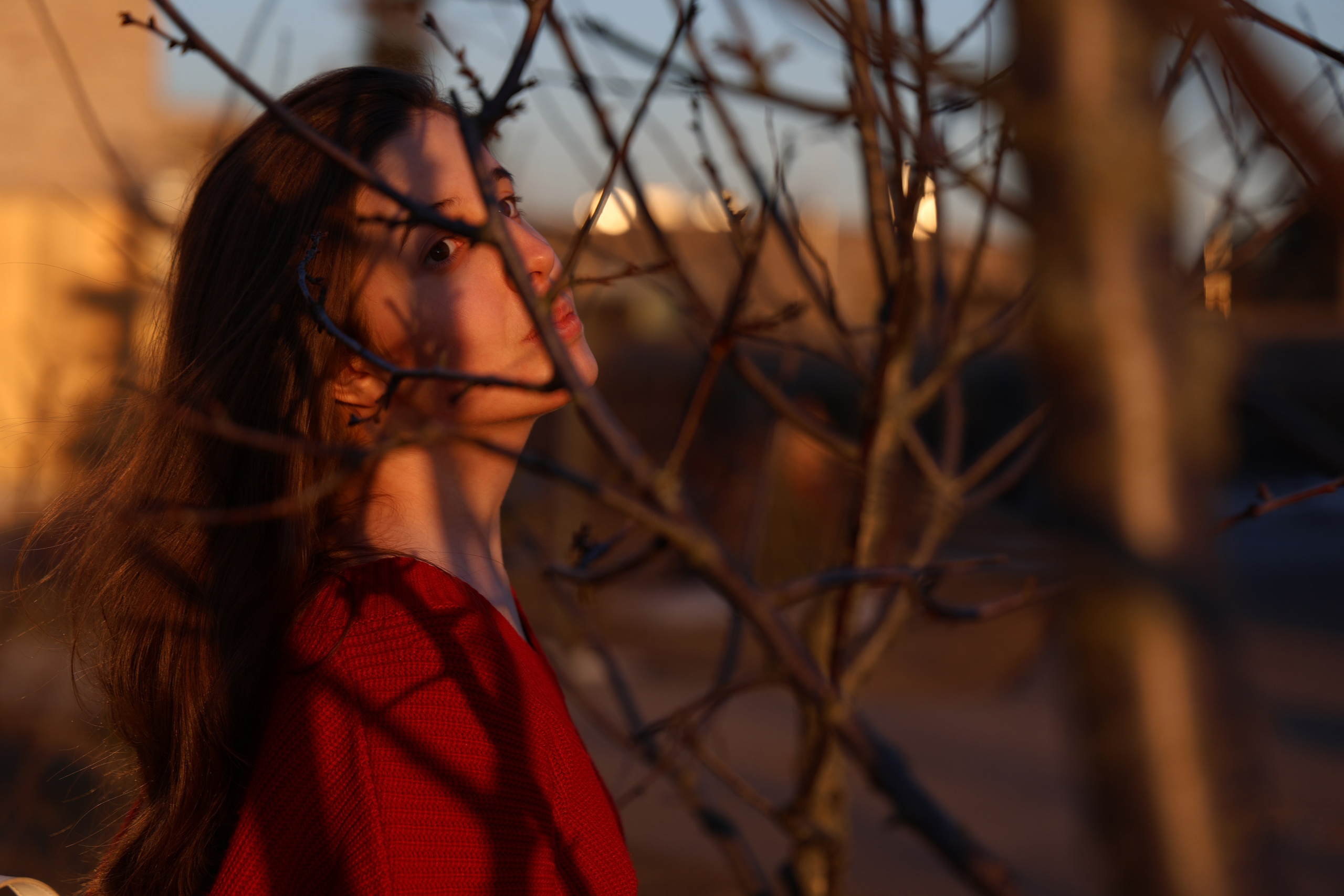 Весеннее солнце. Портретный фотограф в Москве Блинова Мария