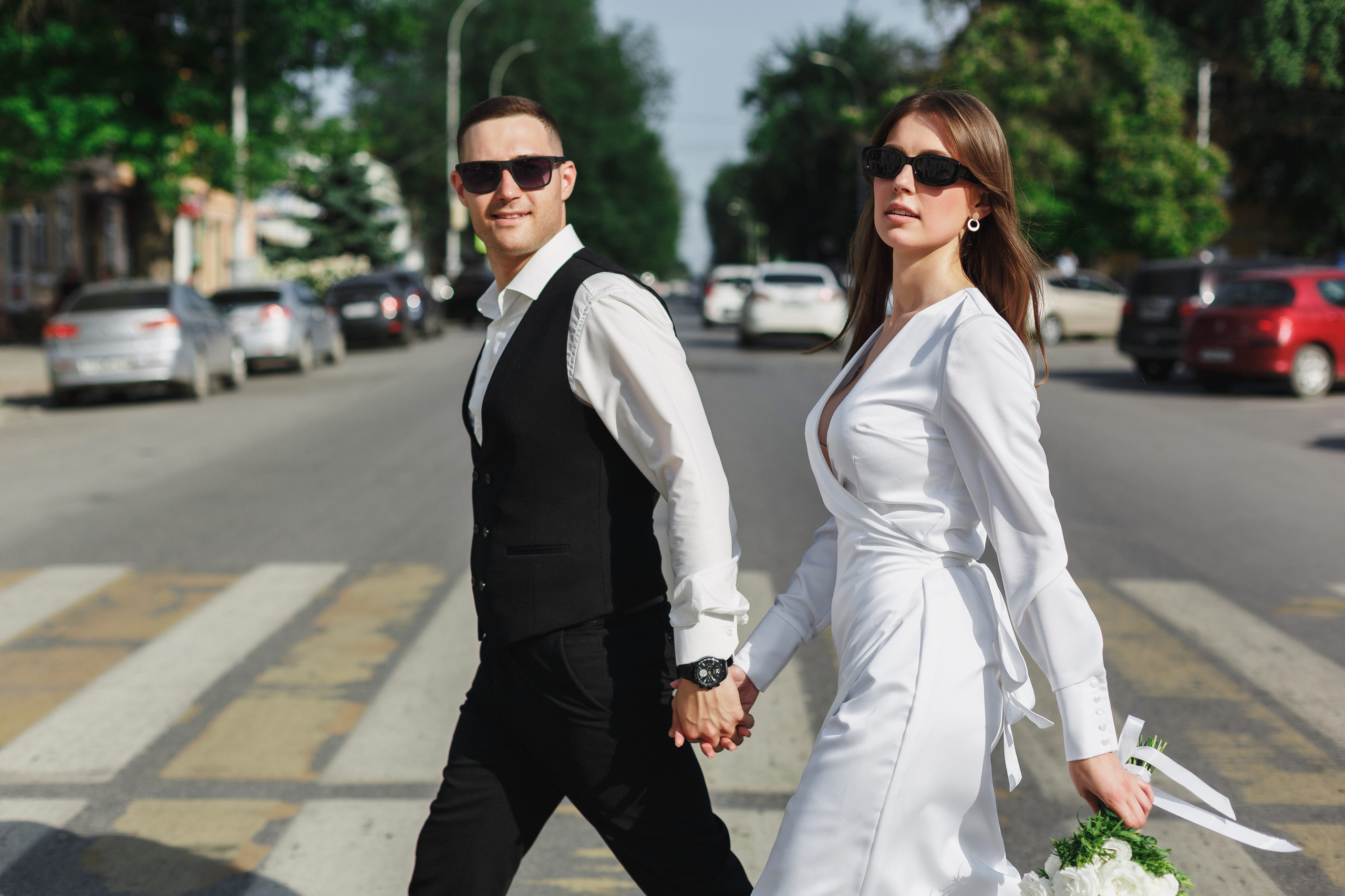 Свадебный фотограф Таганрог — фотосессия в центре города и банкет в коттедже «Виктория». Свадебный и семейный фотограф в Таганроге Бакарюк Антон