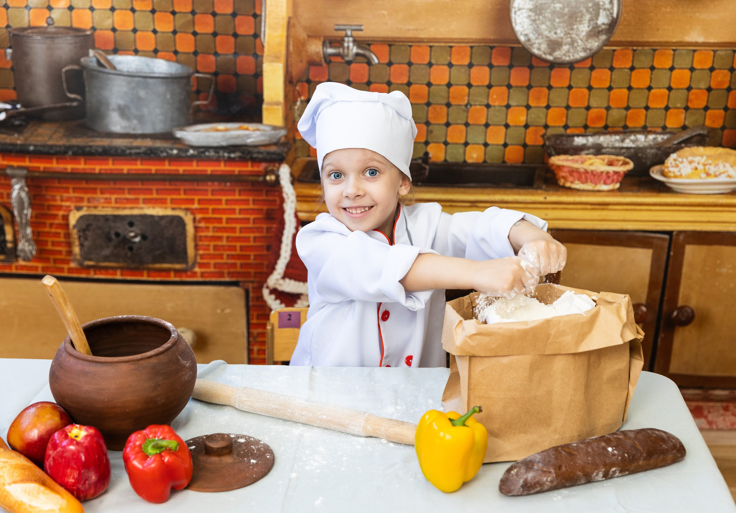 Тематическая «Поварята». Семейный, детский, школьный фотограф в Благовещенске Яна Белоусова