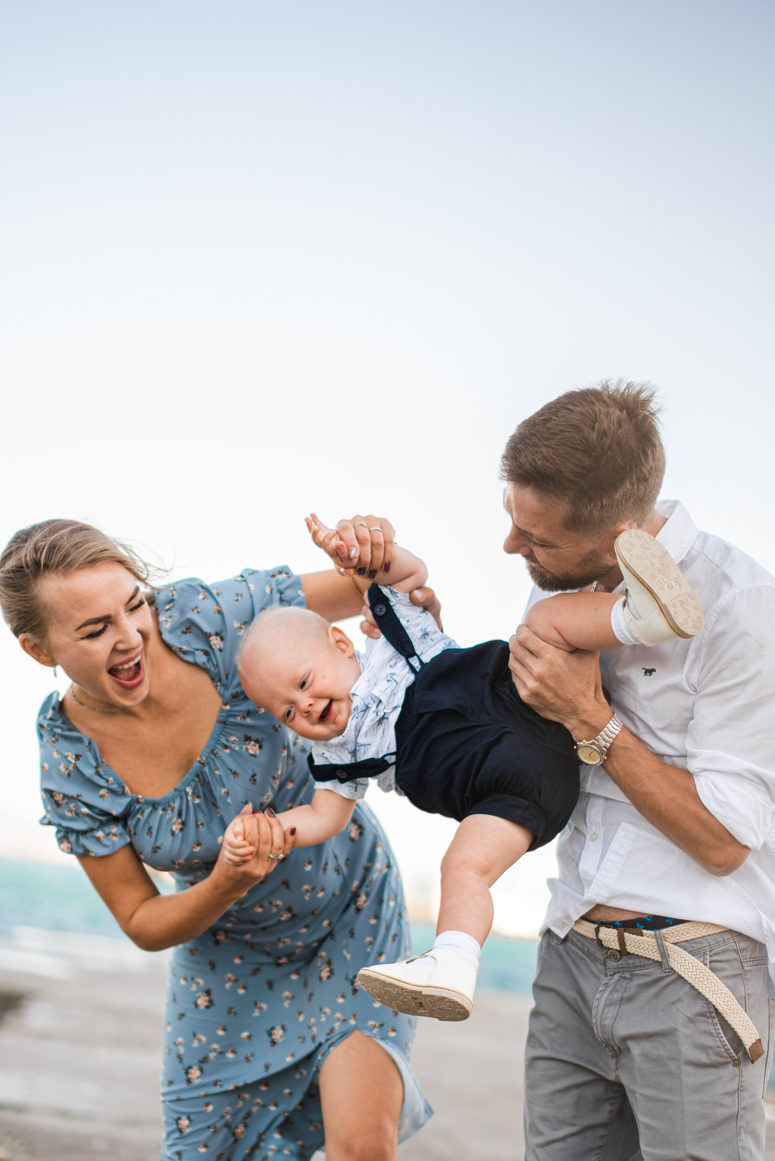 У моря. Фотограф Галя Пак