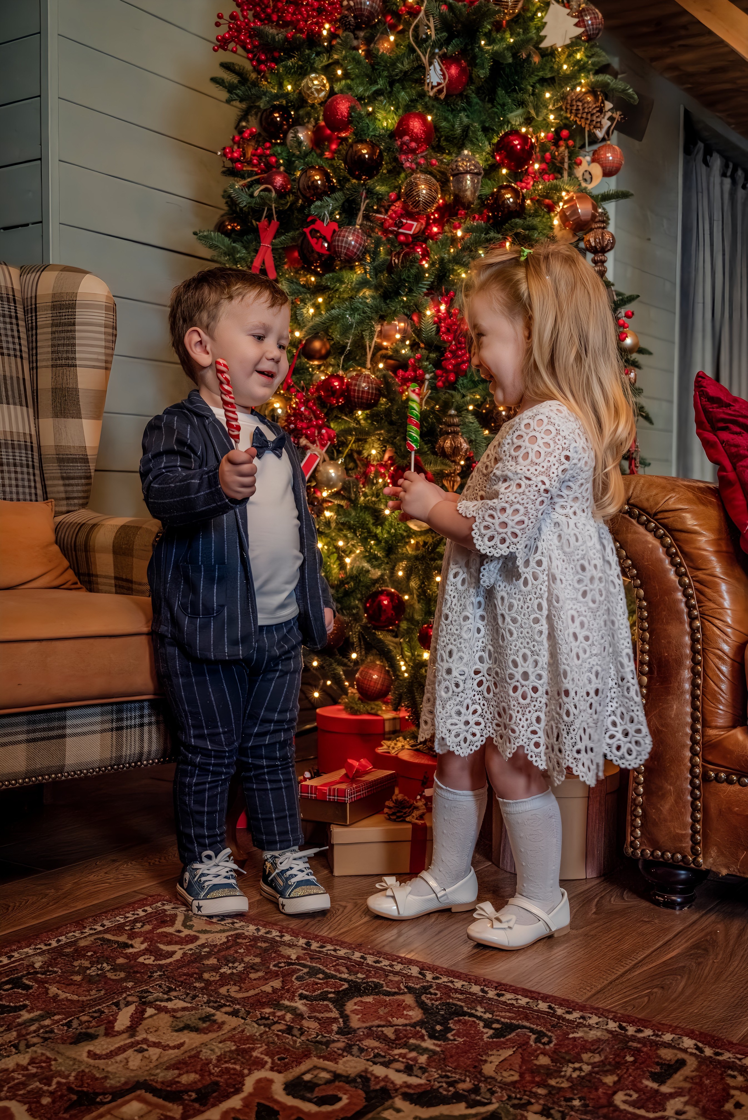 Семейный вечер в Шале. Семейный и детский фотограф Москва