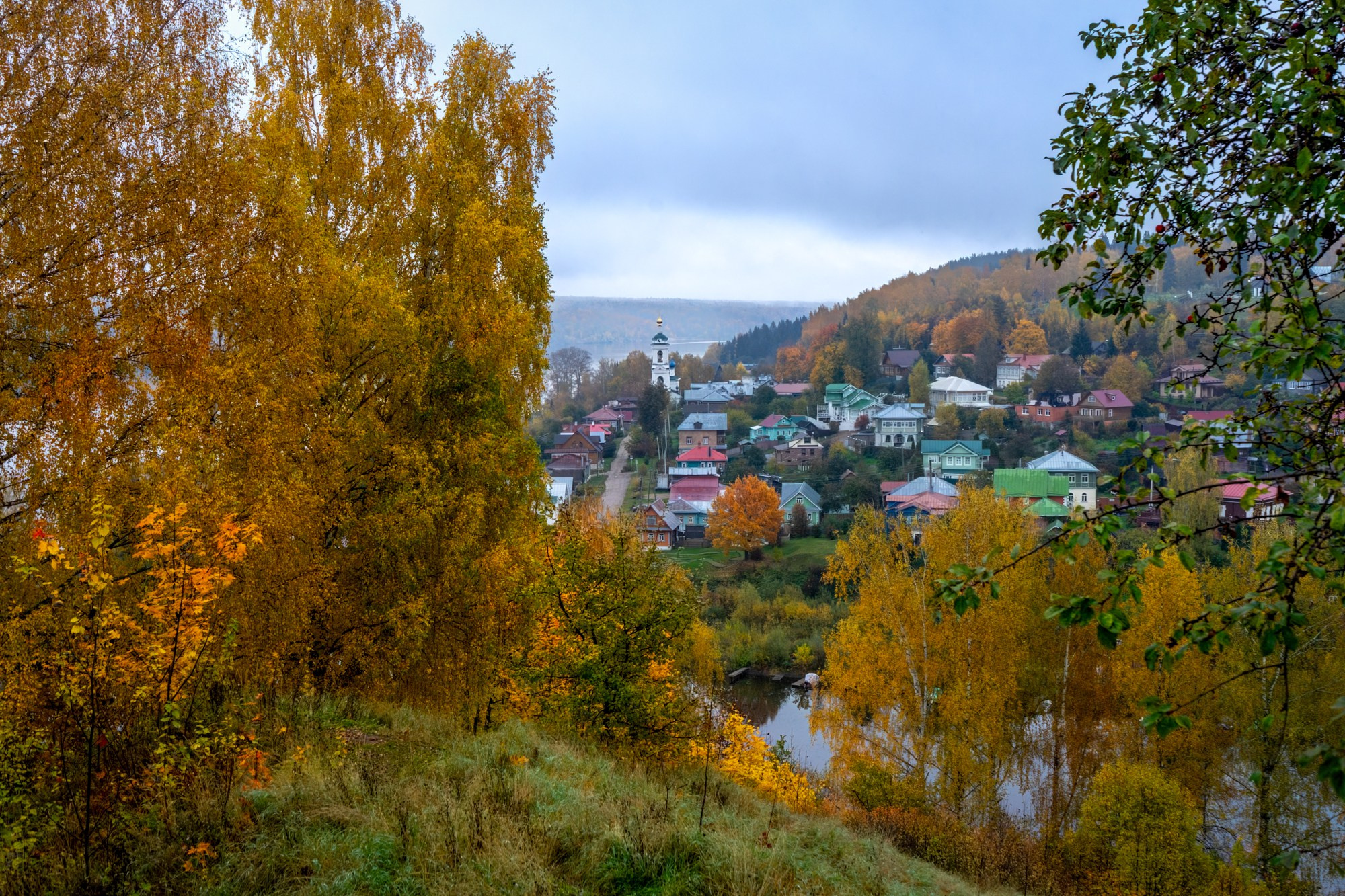 Город Плёс. Семейный и детский фотограф
