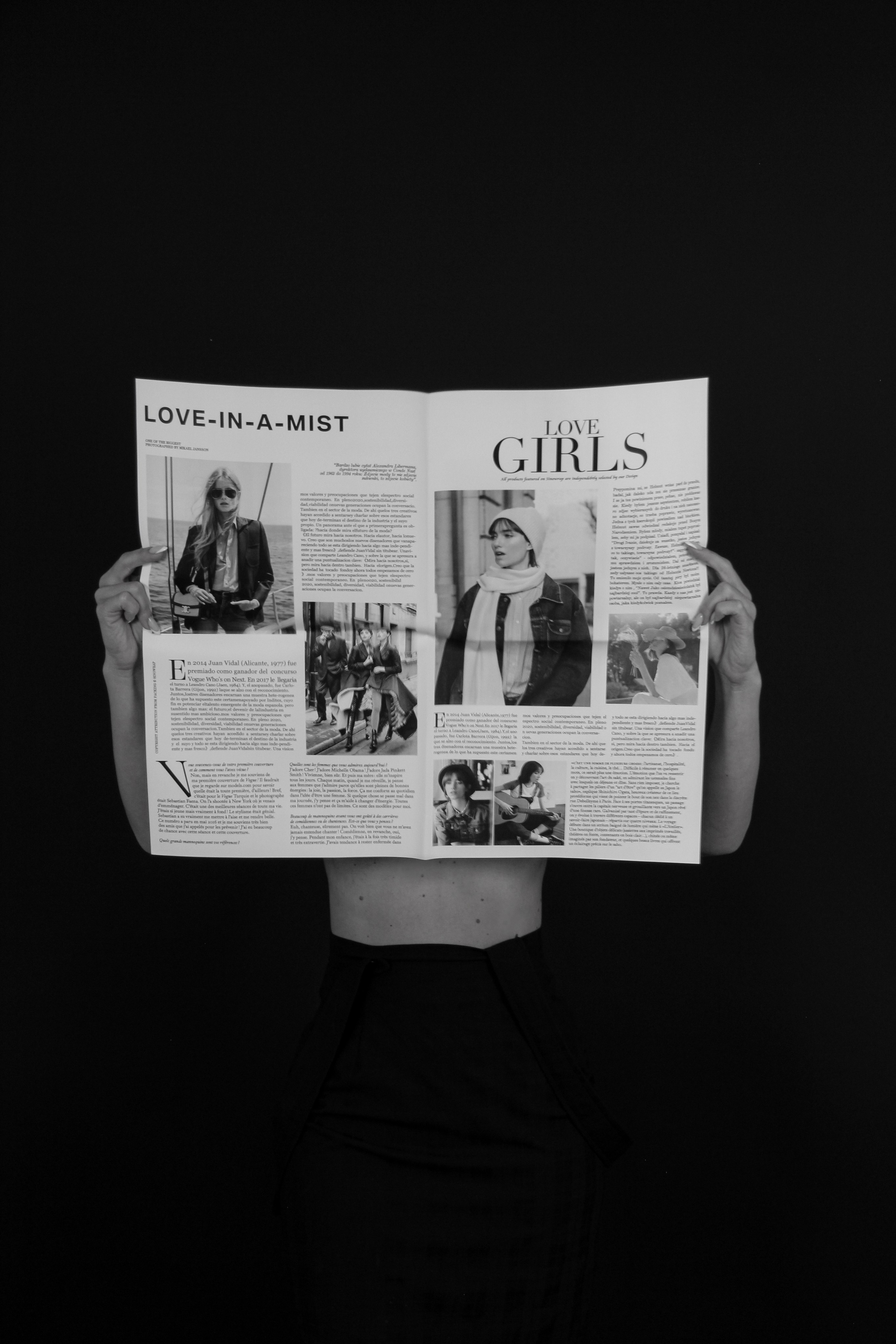 Женская студийная съёмка