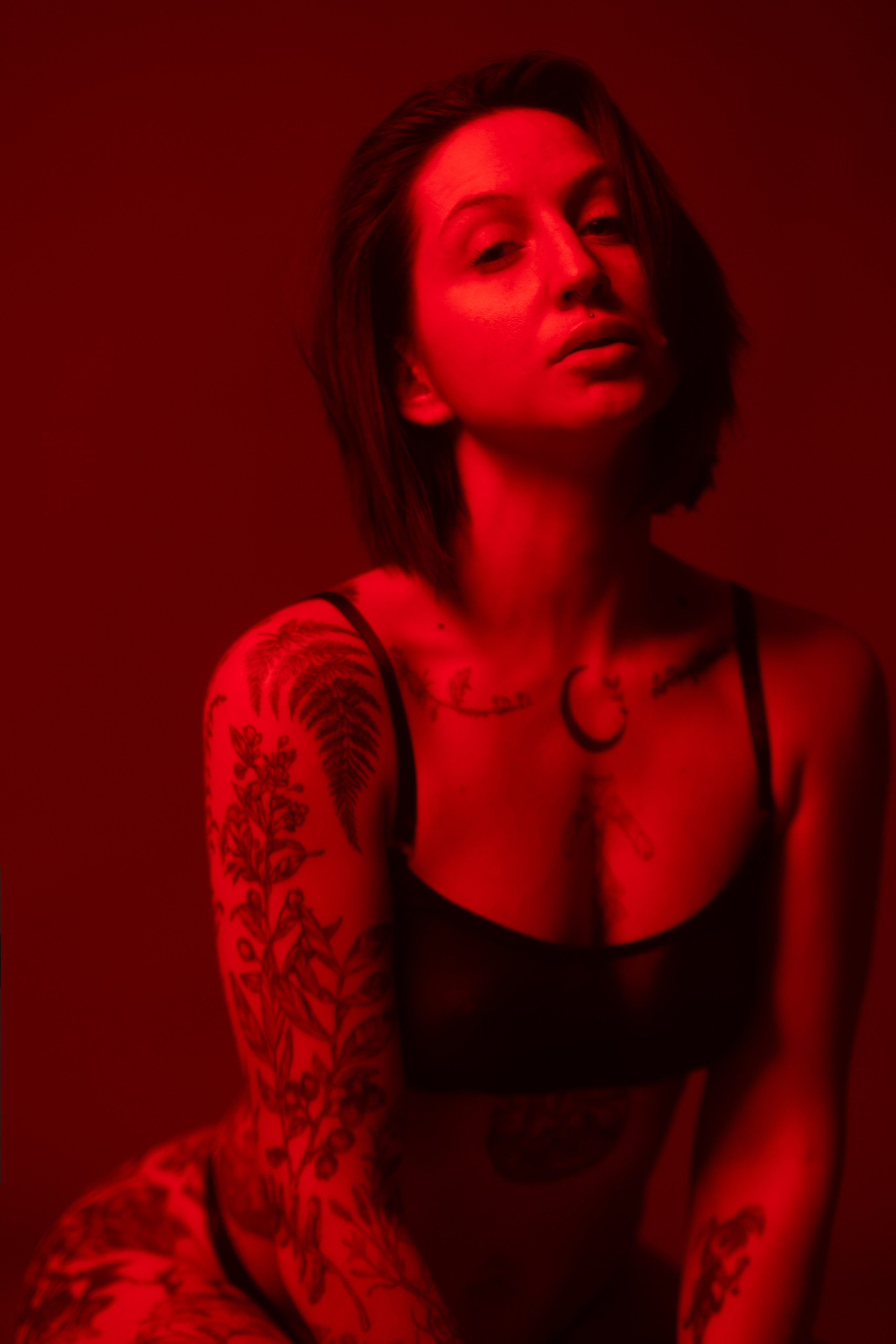 Красное настроение Алексы. Фотограф Коробова Екатерина