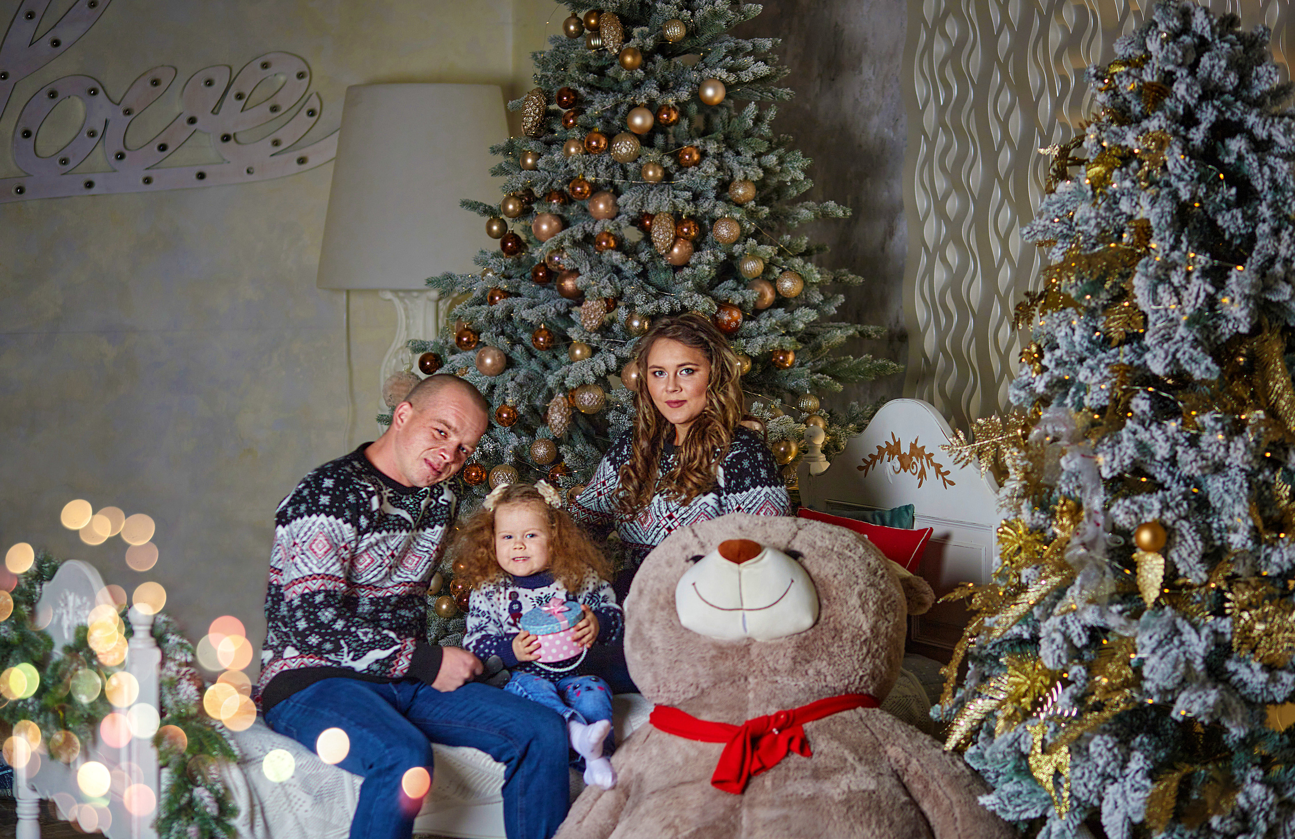 Новогодние съемки. Семейный и свадебный фотограф в Ярославле Надежда Бойкова