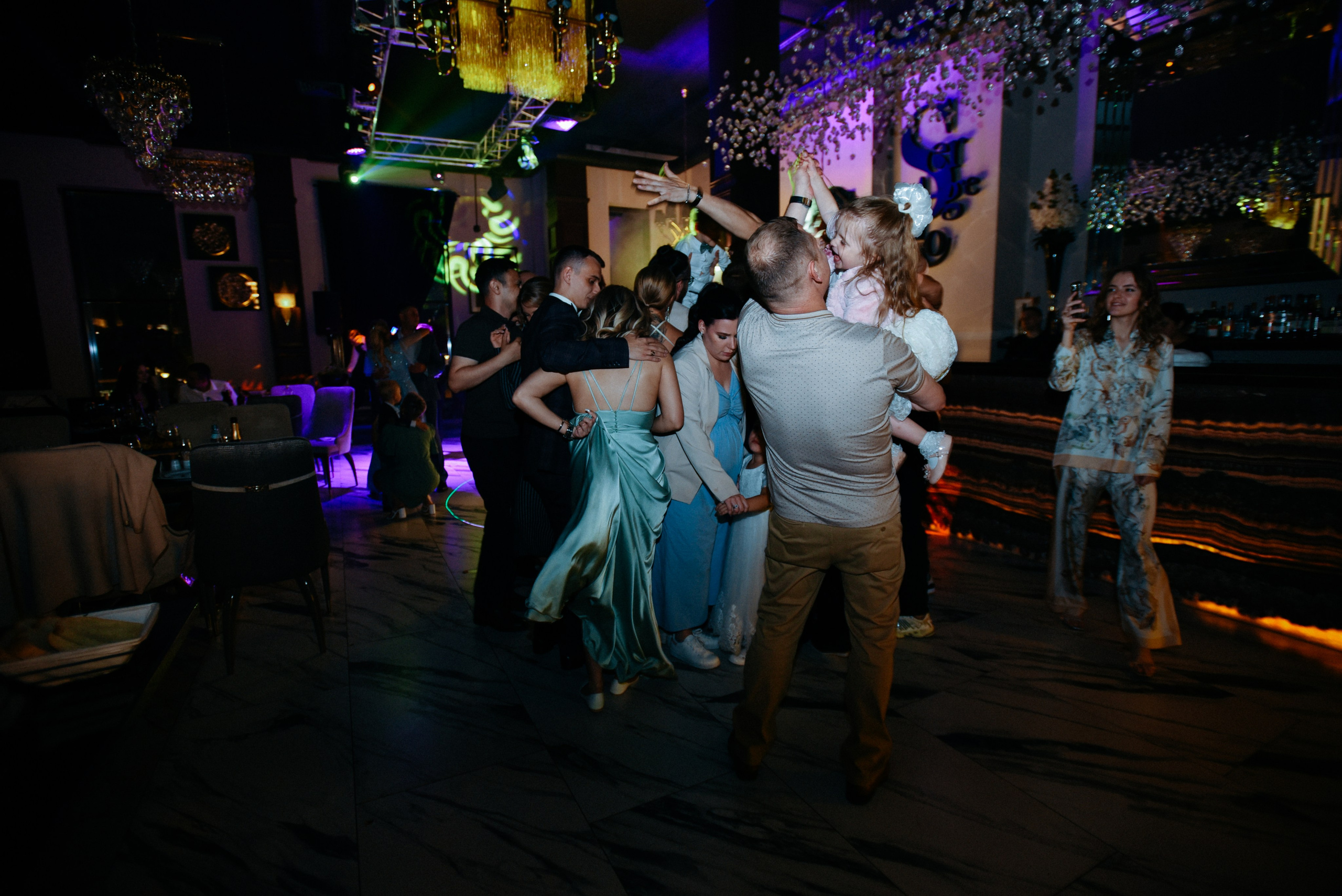 Виктор и Ангелина Банкет на 100 гостей Ресторан Segreto. Фотограф Лола Волна, город Москва