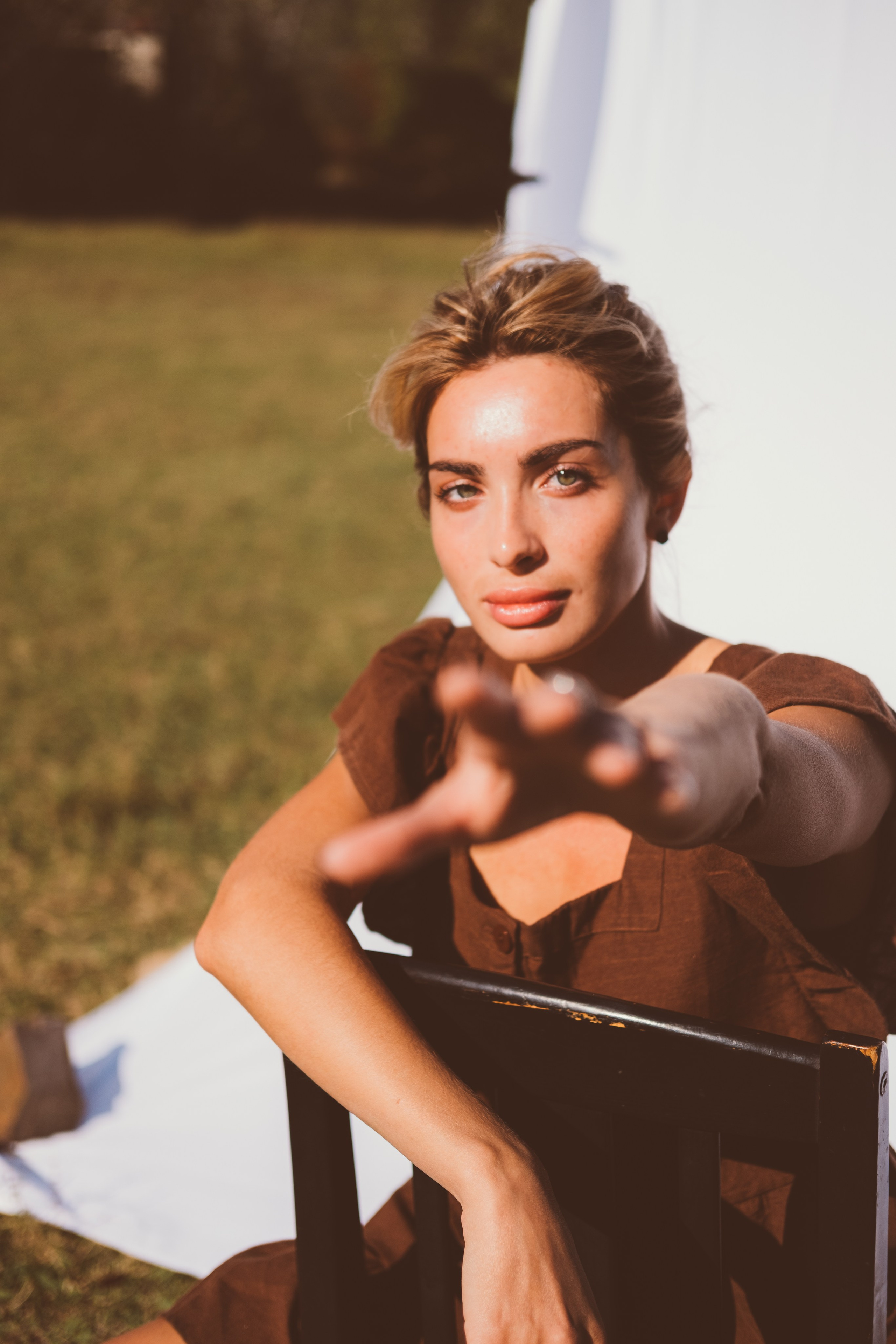 Съёмка с лошадьми, в поле. Фотограф в Иркутске Анна Мирошникова