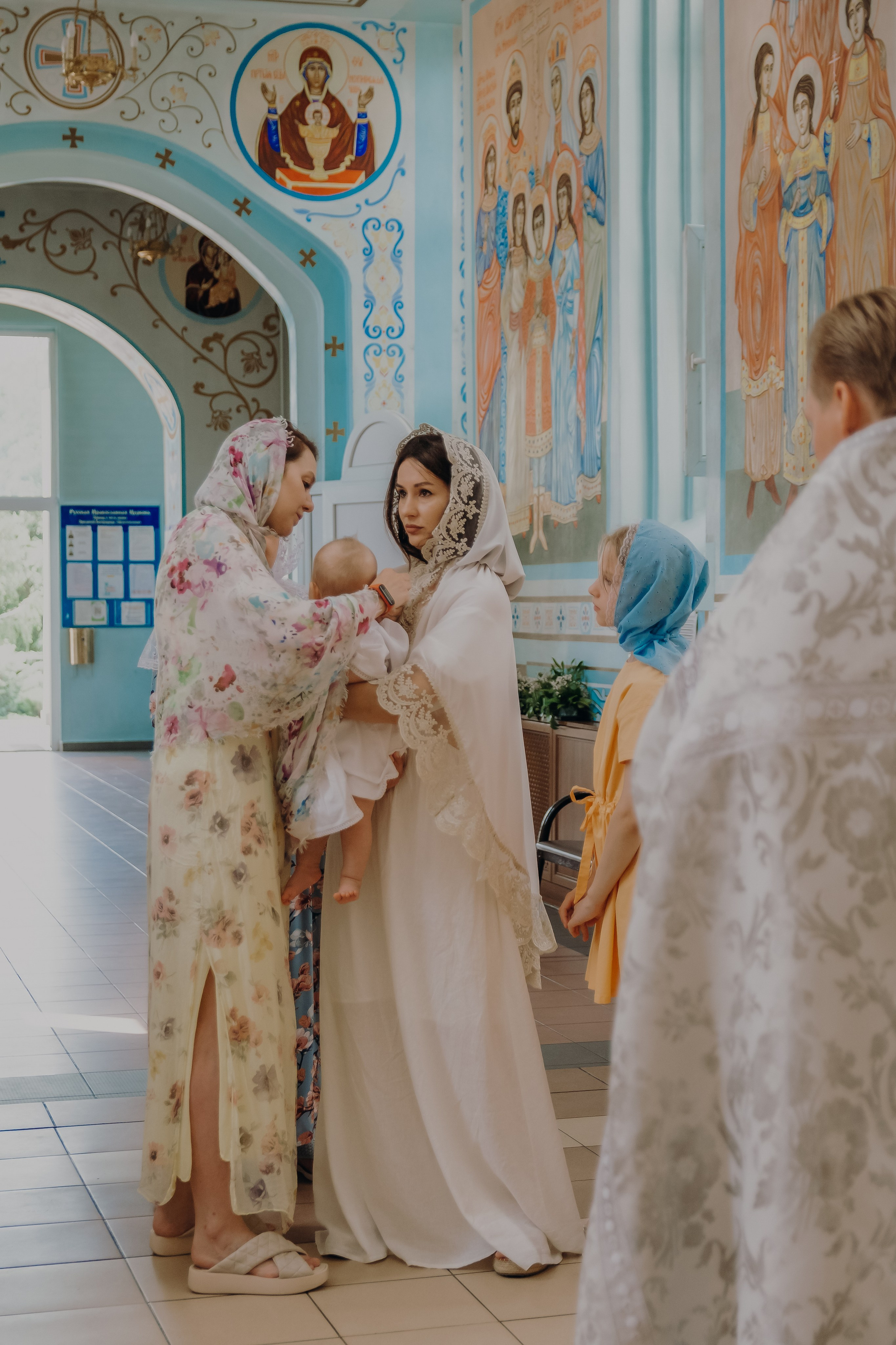 Крещение Таисии. Семейный и детский фотограф Кущ Наташа