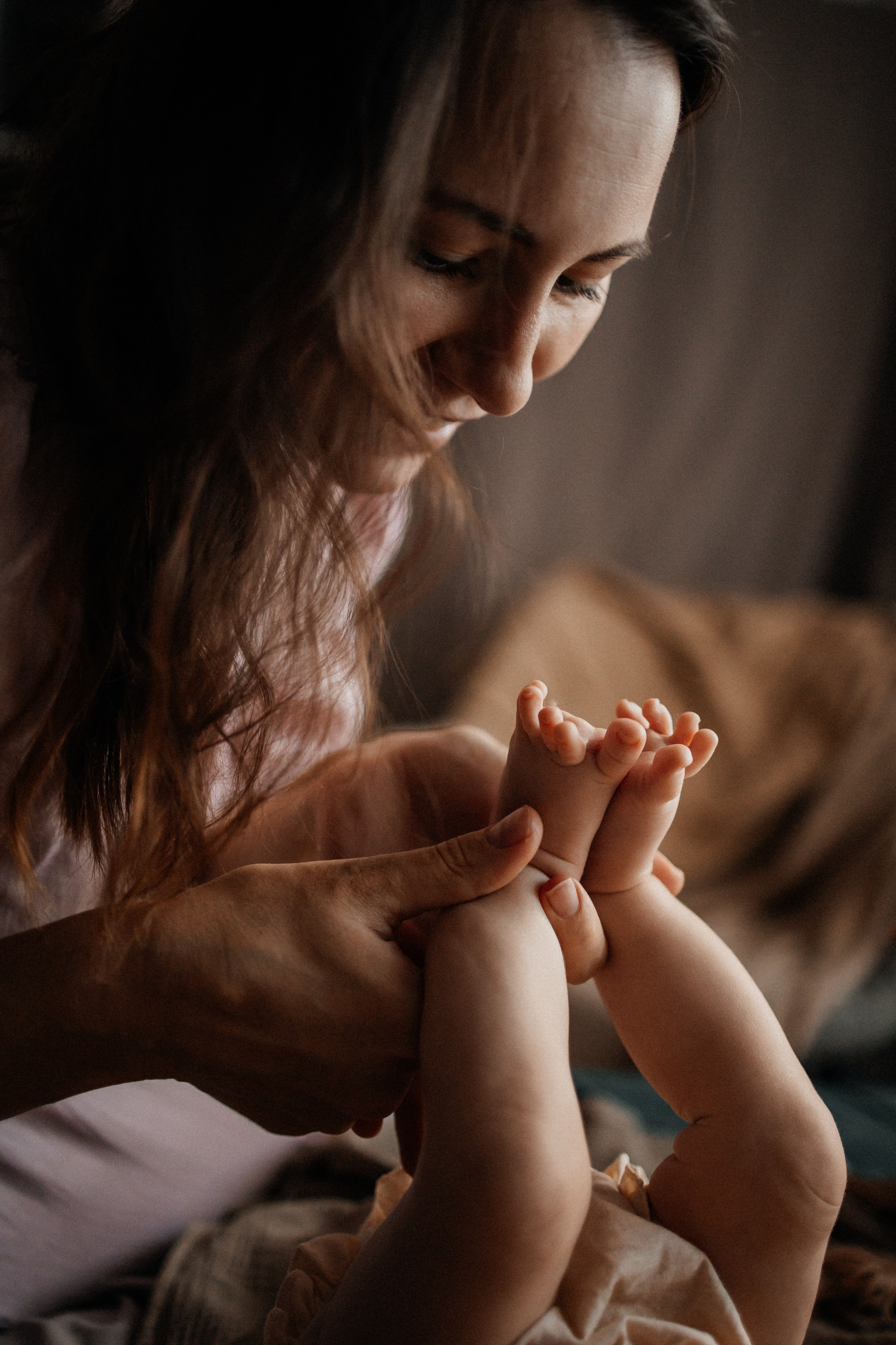 Юлия, Лиля и малышка Яся. Фотограф Алия Танцыкужина