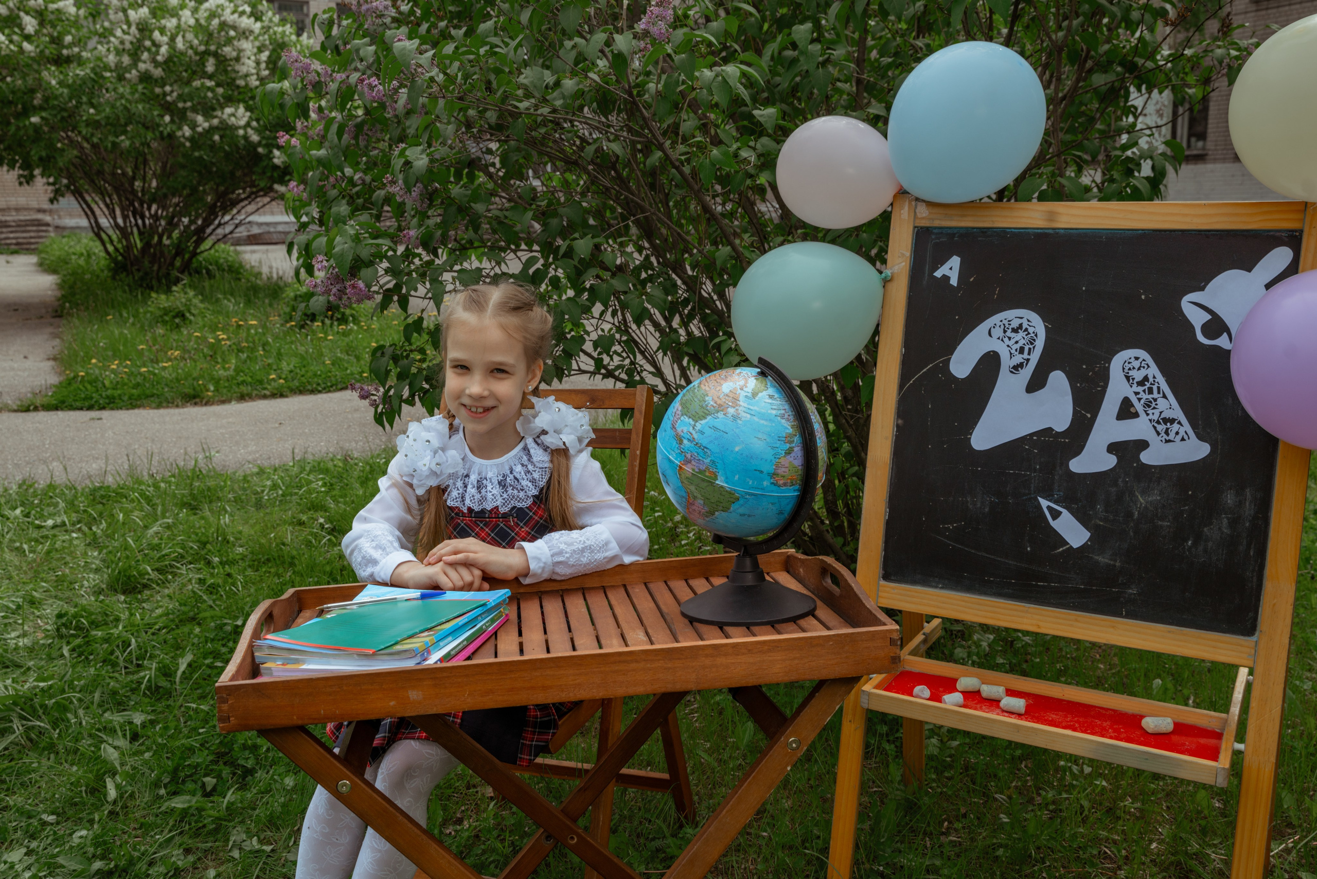 Школьная фотозона. Семейный и детский фотограф в Нижнем Новгороде