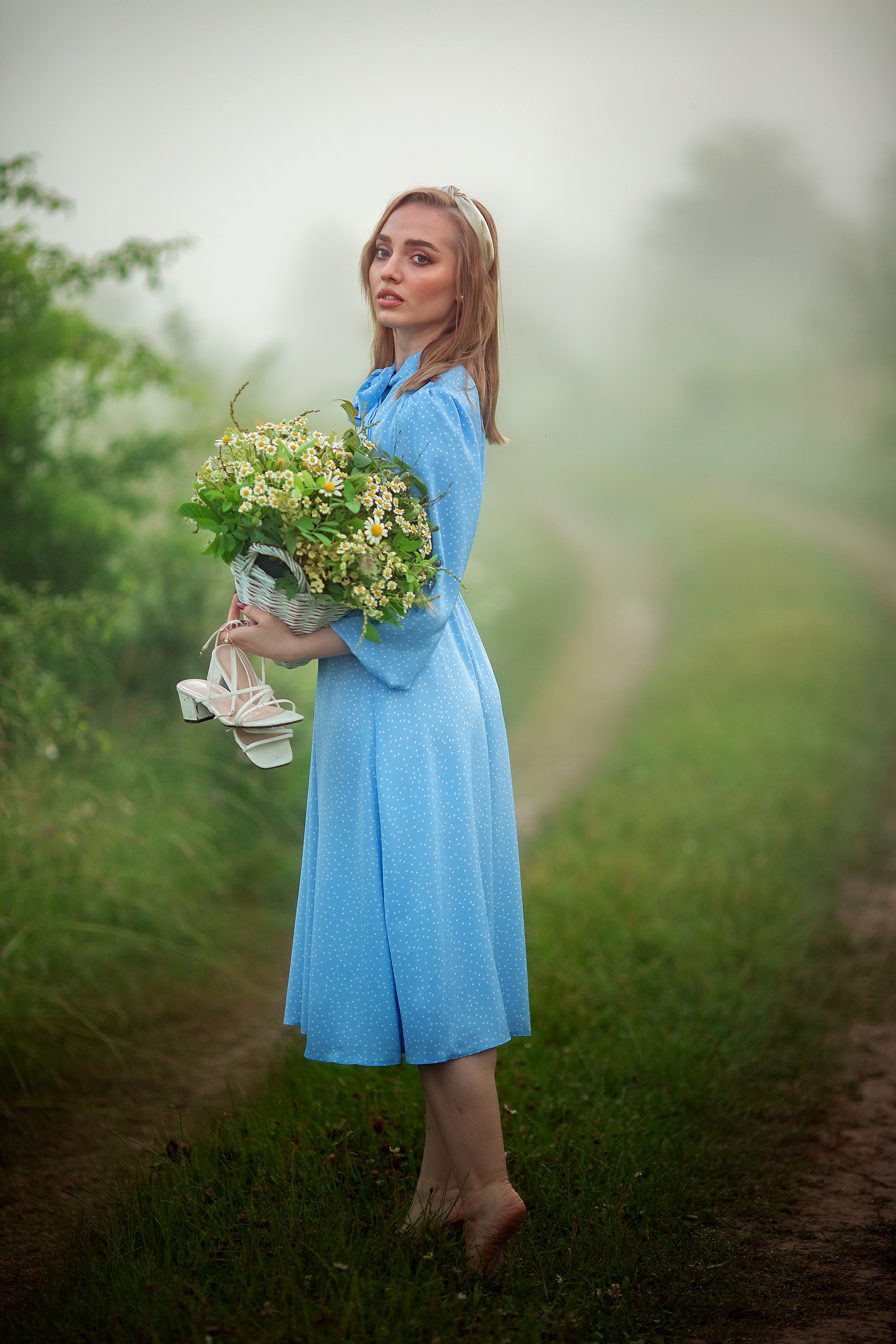 Фотосессия в ромашковом поле. Семейный и детский фотограф в Краснодарском крае Натали Фищенко