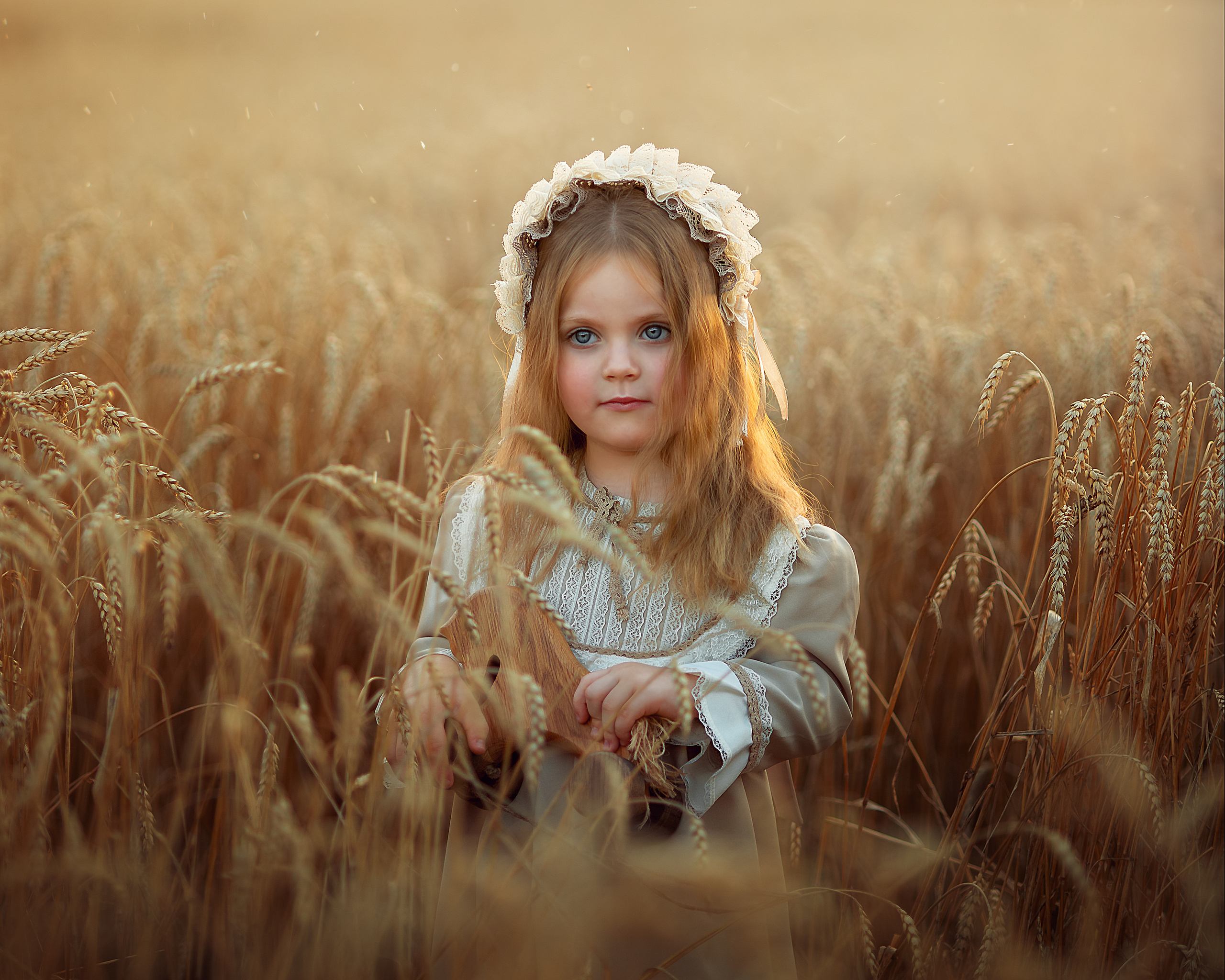 Пшеничная история для Яны и Лилии. Семейный и детский фотограф в Краснодарском крае Натали Фищенко