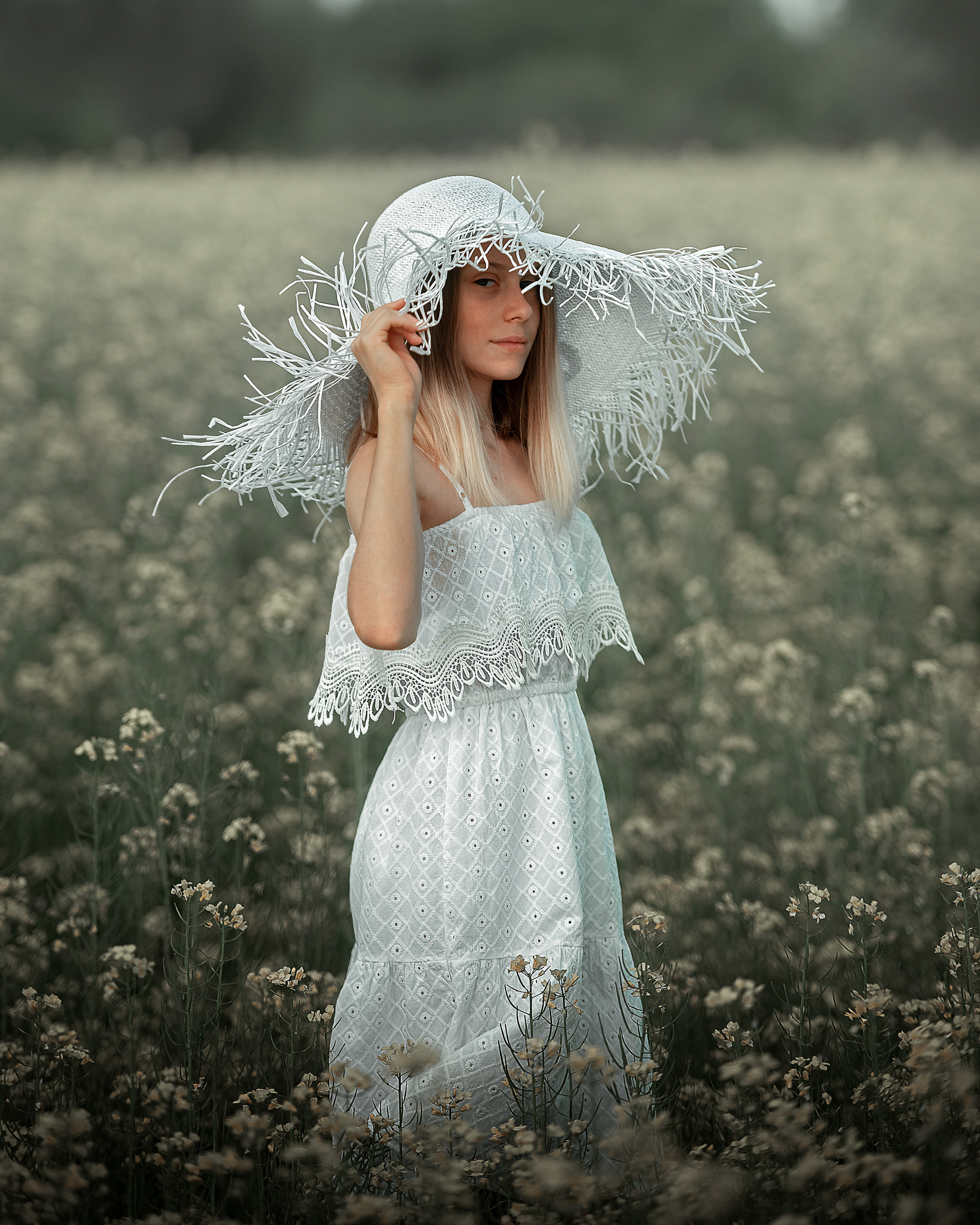 Фотосессия для Екатерины в рапсе. Семейный и детский фотограф в Краснодарском крае Натали Фищенко