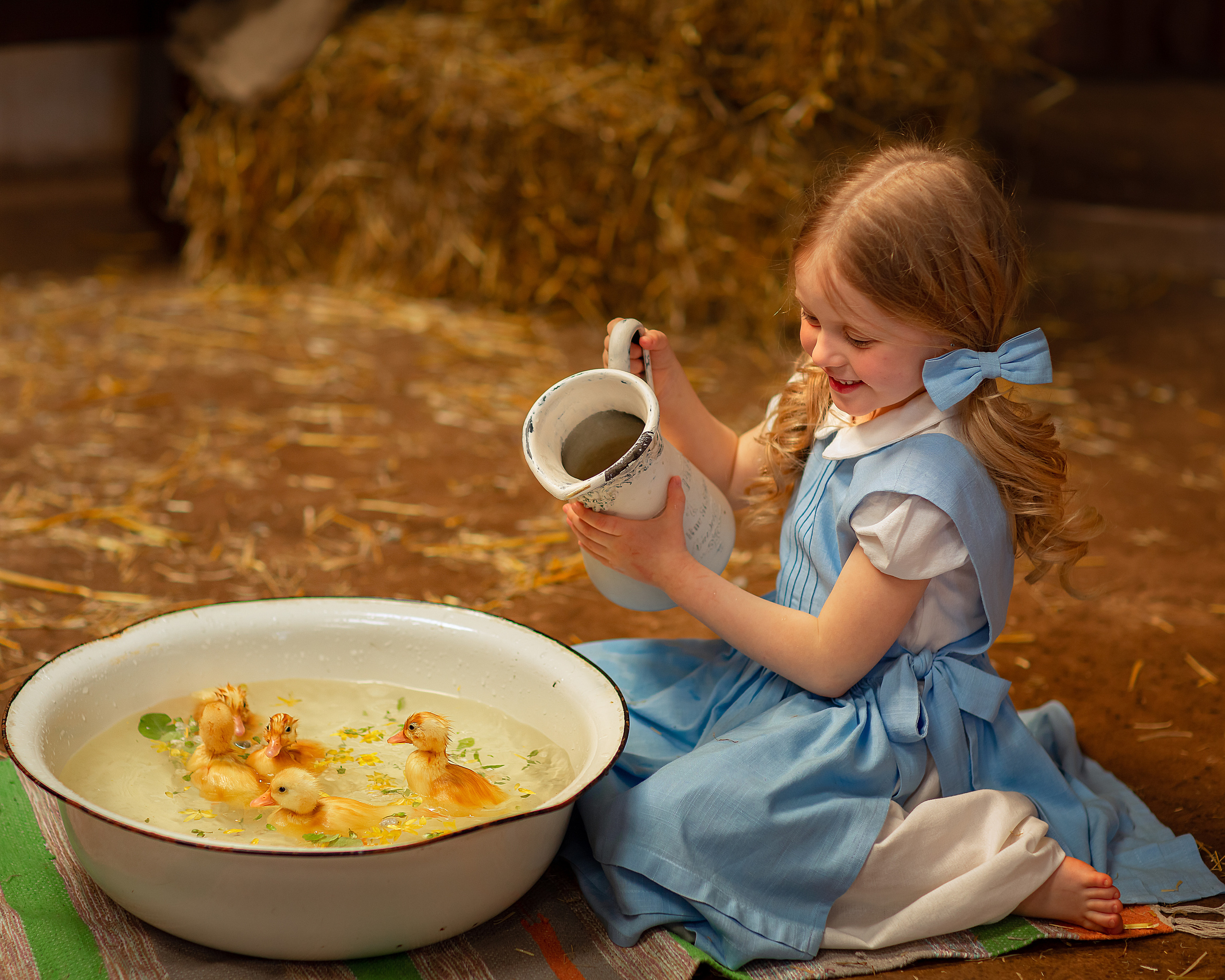 Пасхальная история для Настюши. Семейный и детский фотограф в Краснодарском крае Натали Фищенко