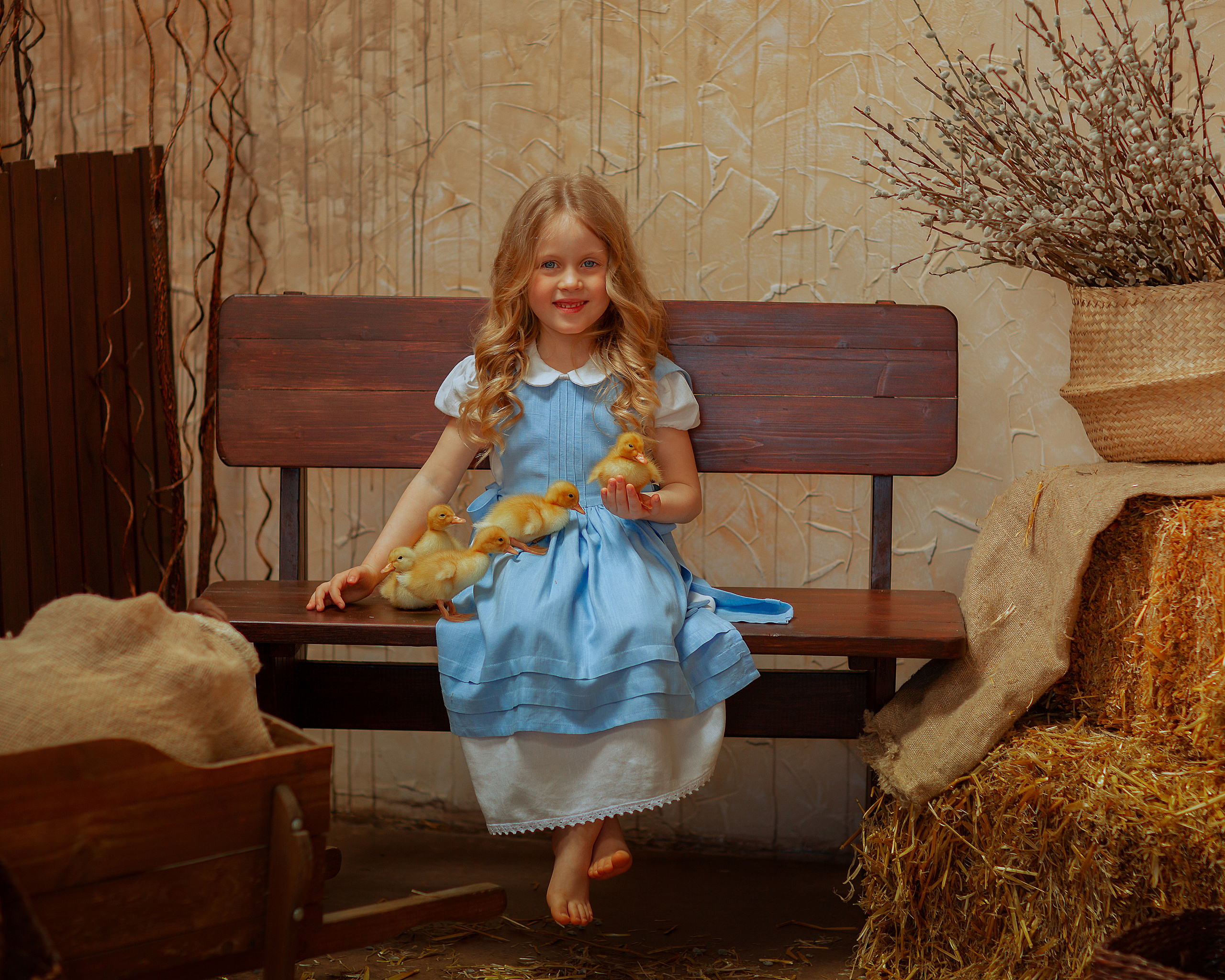 Пасхальная история для Настюши. Семейный и детский фотограф в Краснодарском крае Натали Фищенко