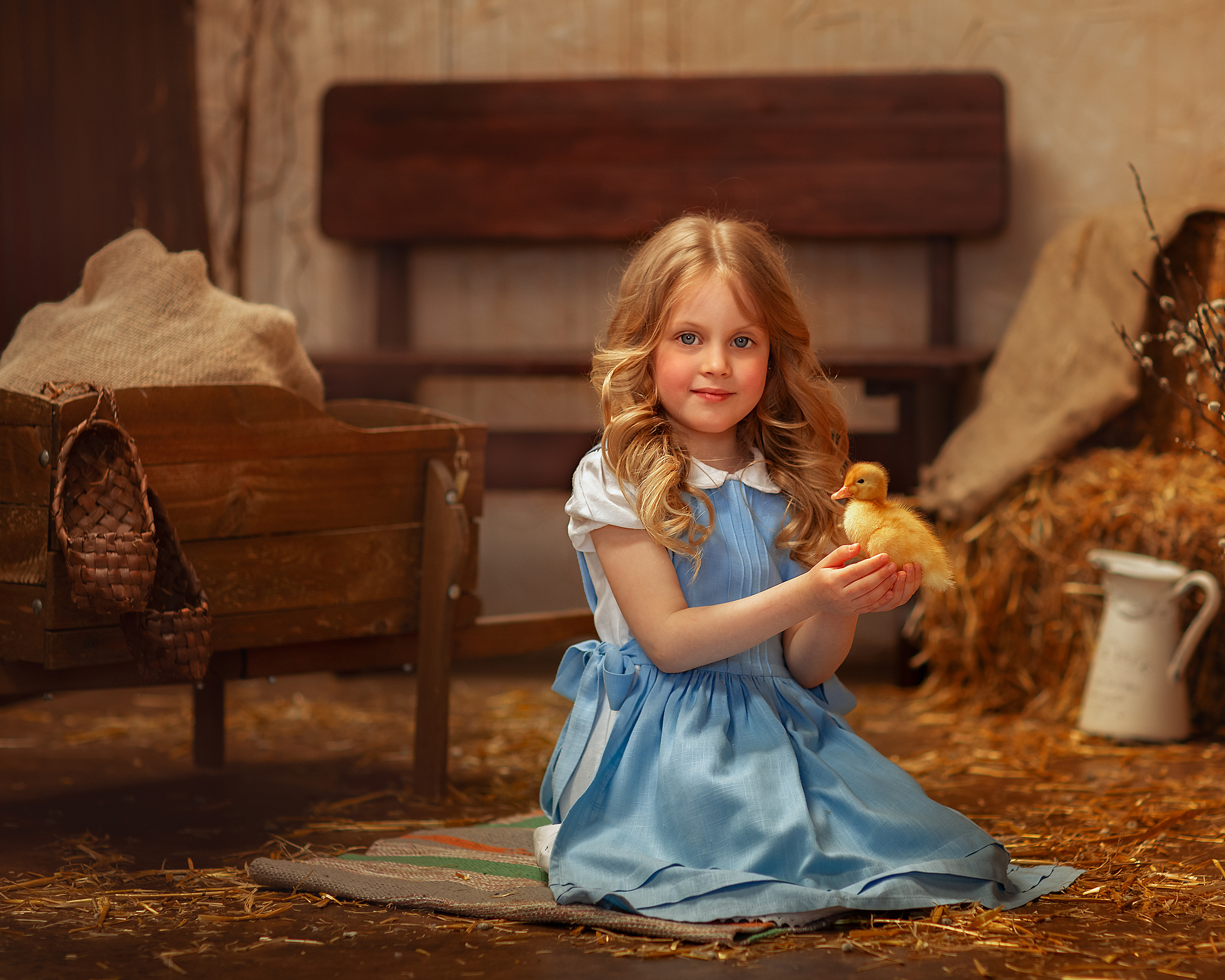 Пасхальная история для Настюши. Семейный и детский фотограф в Краснодарском крае Натали Фищенко