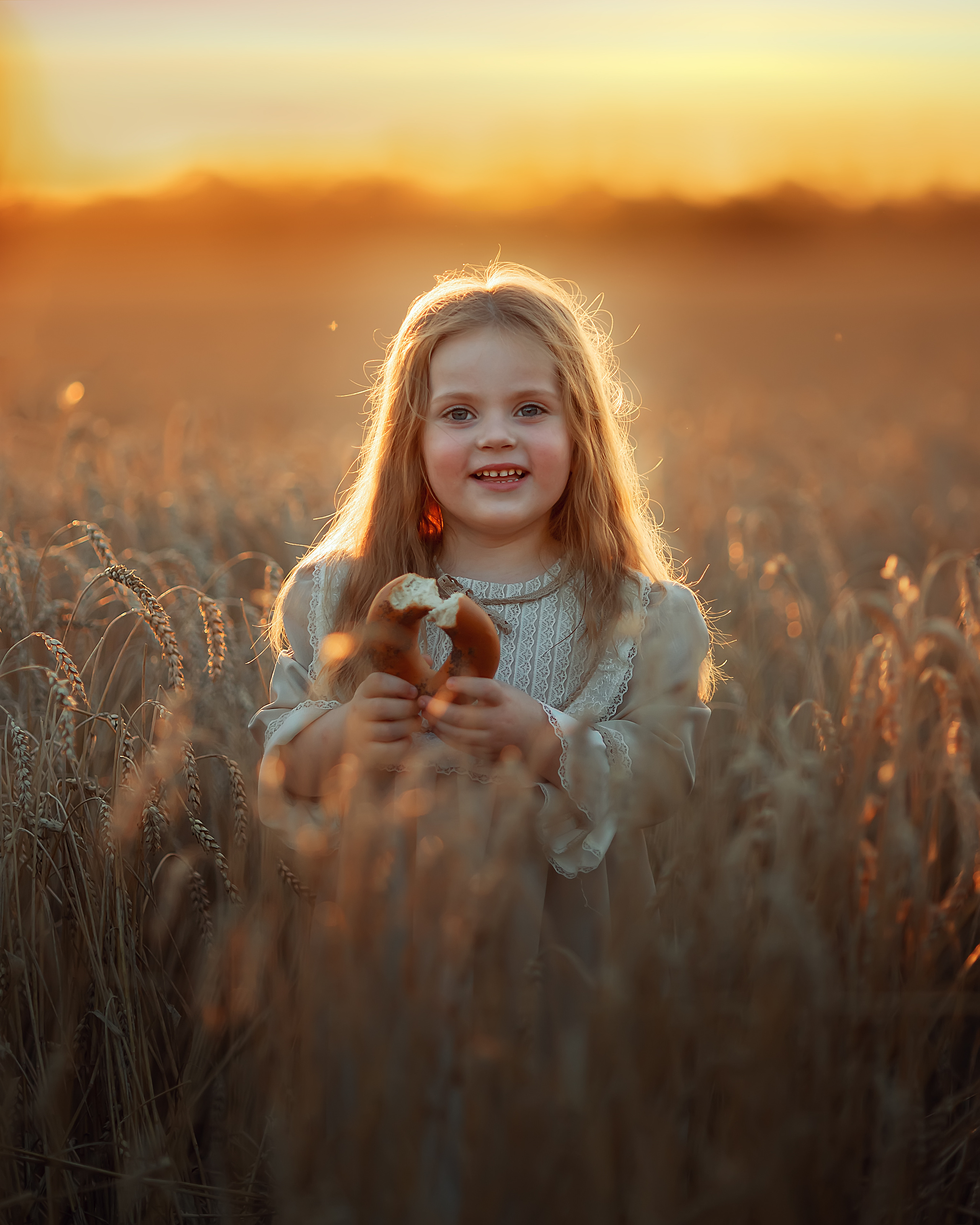 Пшеничная история для Яны и Лилии. Семейный и детский фотограф в Краснодарском крае Натали Фищенко