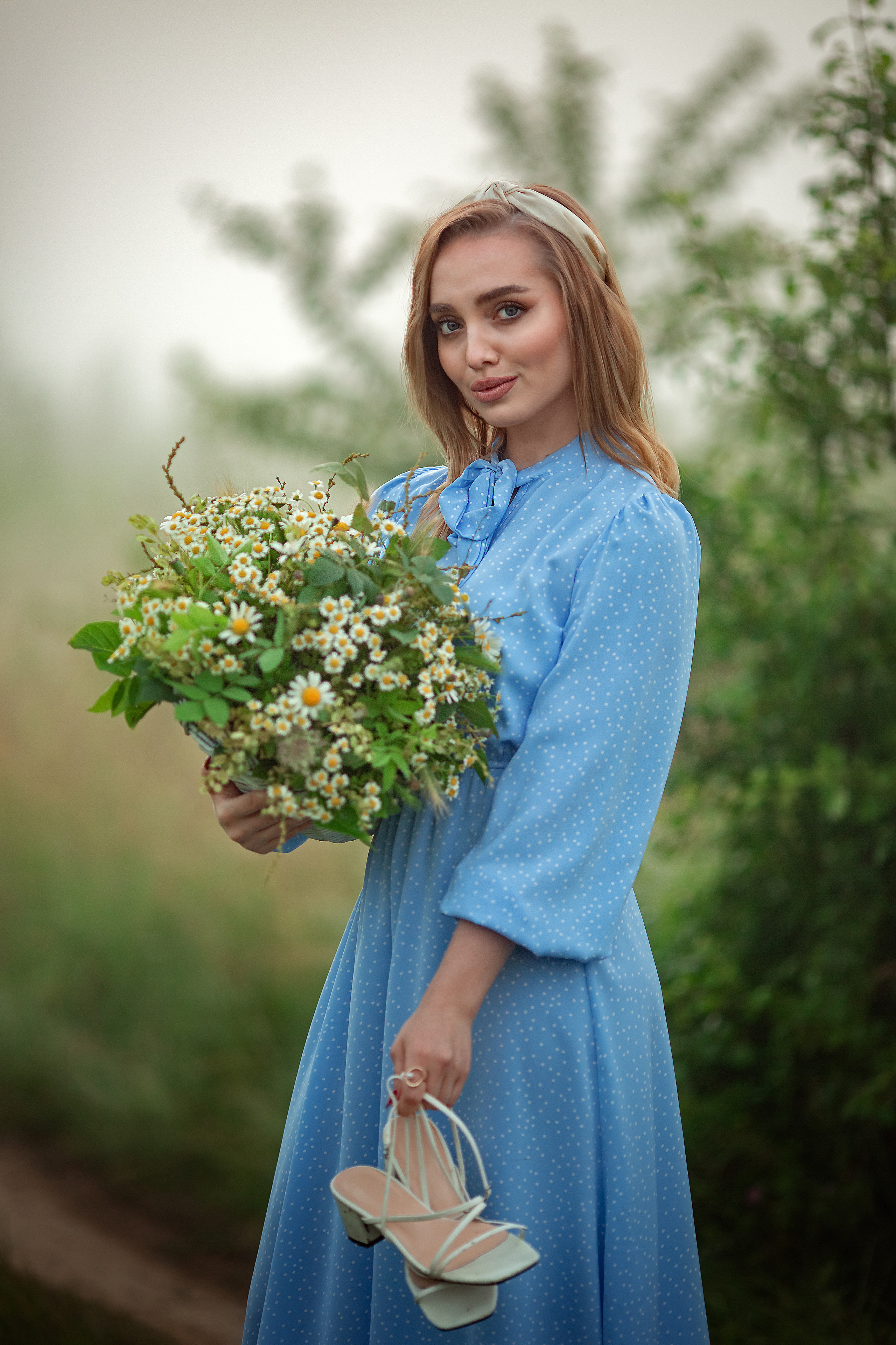 Фотосессия в ромашковом поле. Семейный и детский фотограф в Краснодарском крае Натали Фищенко