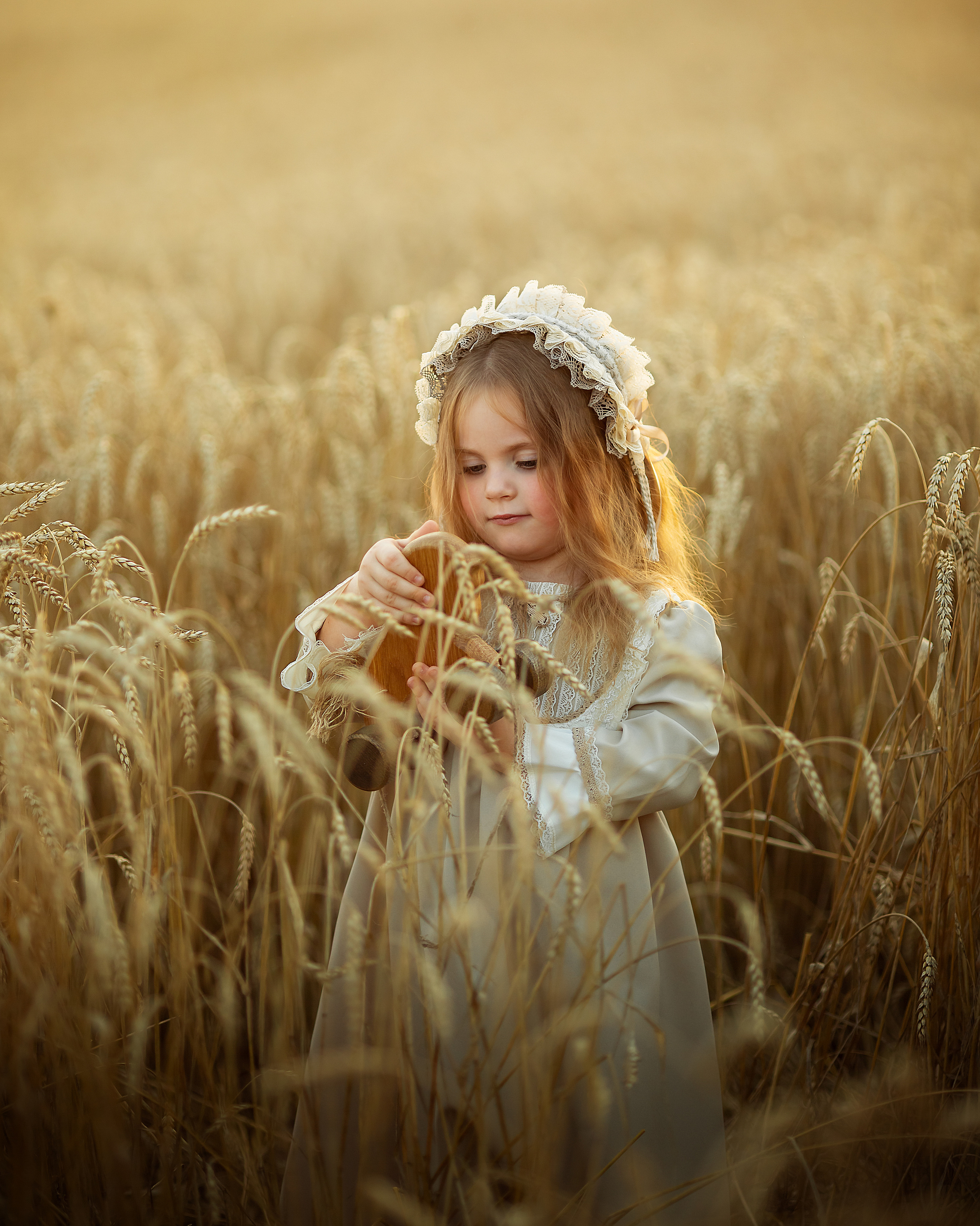 Пшеничная история для Яны и Лилии. Семейный и детский фотограф в Краснодарском крае Натали Фищенко