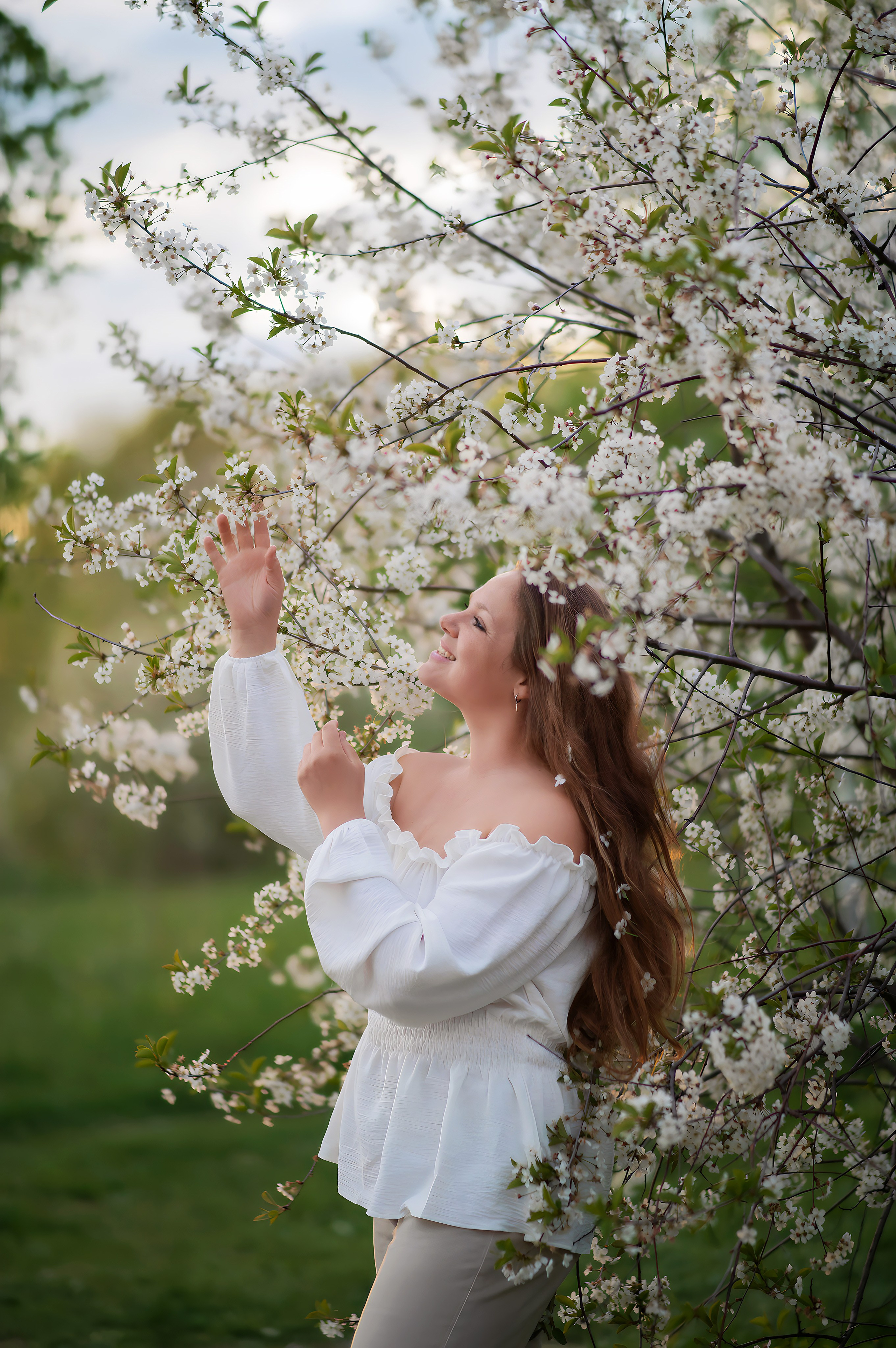 Цветущие сады. Детский и семейный фотограф Москва Рязань